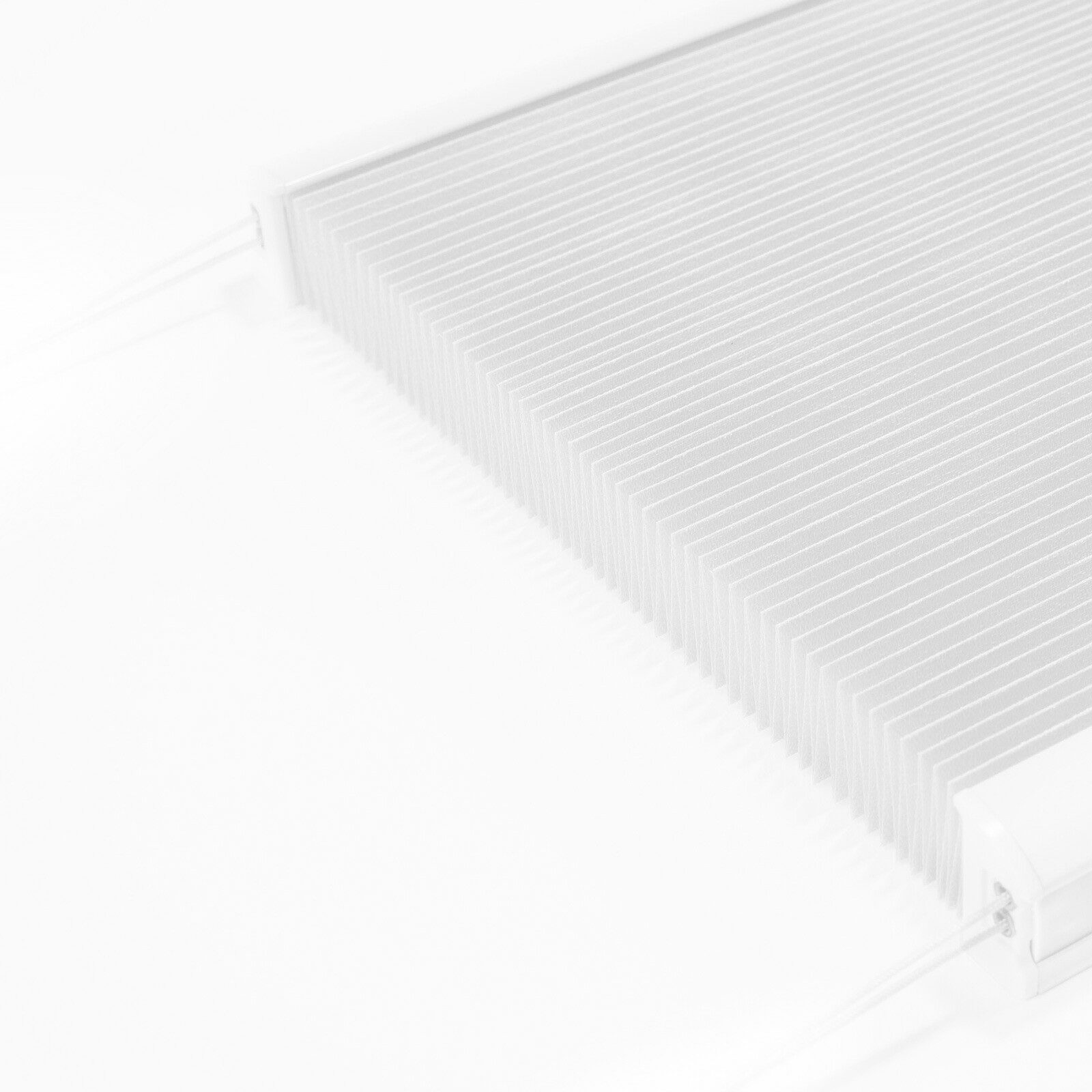 Vkele Plissee Ohne Bohren,Klemmfix,Weiß, Einfach Montage, Klemmträger, Easy günstig online kaufen