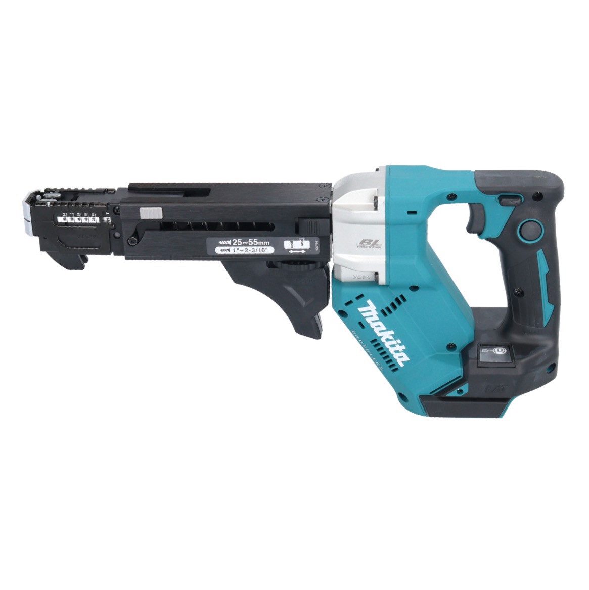 Makita Akku-Magazinschrauber DFR 551 Z Akku Magazinschrauber 18 V 25 - 55 mm Brushless Solo - ohne