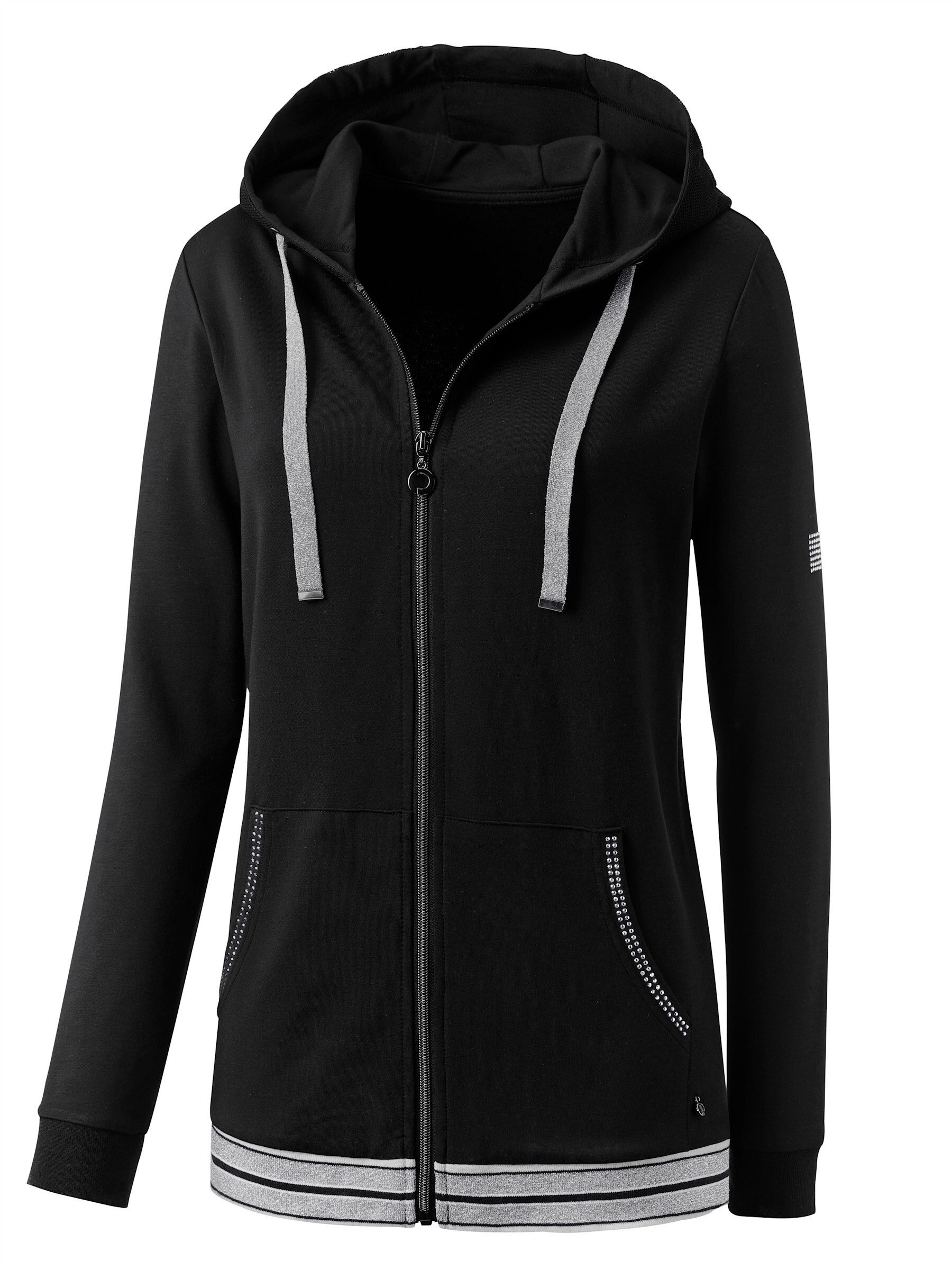 Trainingsjacke Modal-Viskose-Jacke Langarm