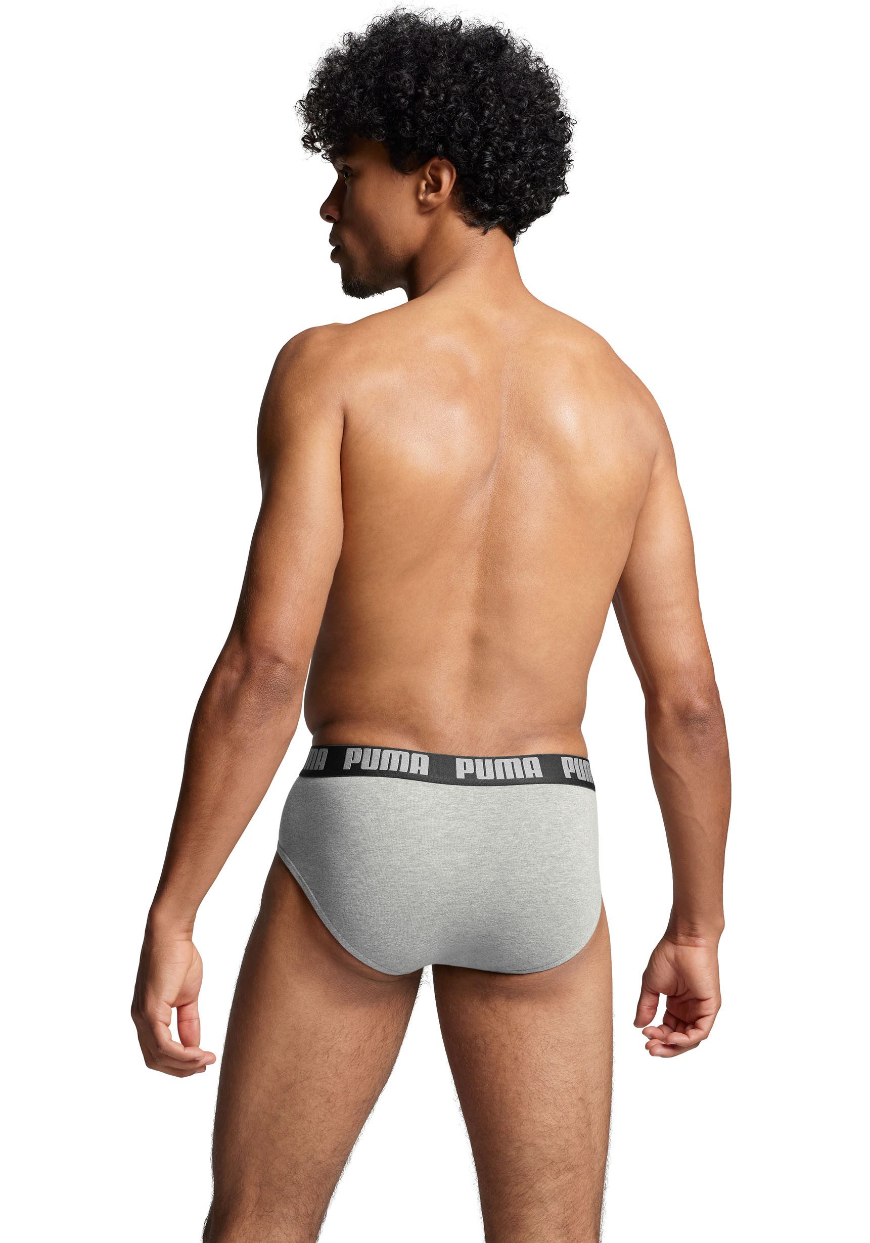 PUMA Slip (Packung, 2er-Pack) mit breitem Logobund