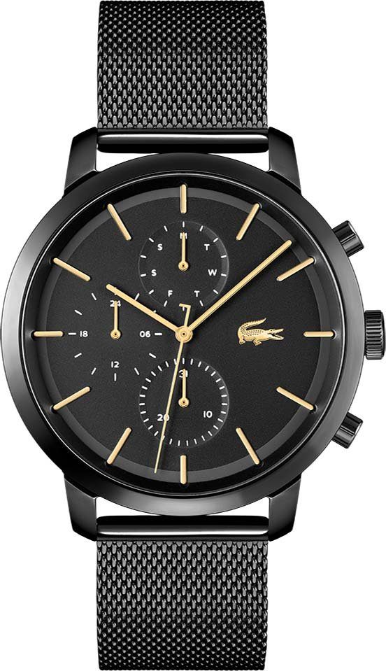 Lacoste Multifunktionsuhr REPLAY 2011194, Quarzuhr, Armbanduhr, Herrenuhr, Datum, Edelstahlarmband