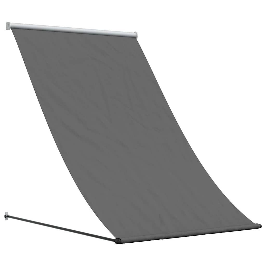 vidaXL Markise Markise Einziehbar Anthrazit 150x150 cm Stoff und Stahl (1-St)
