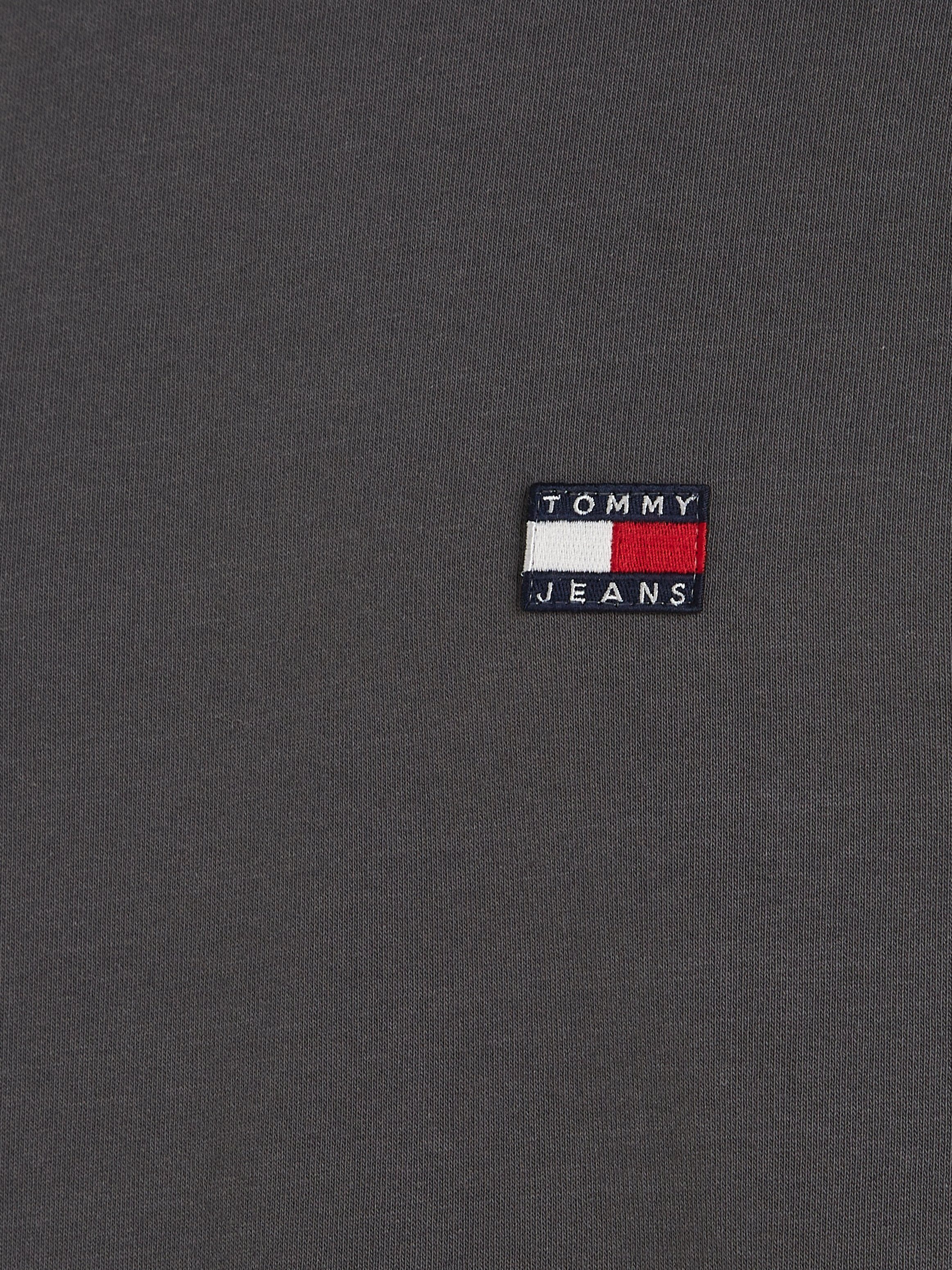 T-Shirt BADGE TOMMY Tommy TEE CLSC Charcoal TJM Jeans New XS