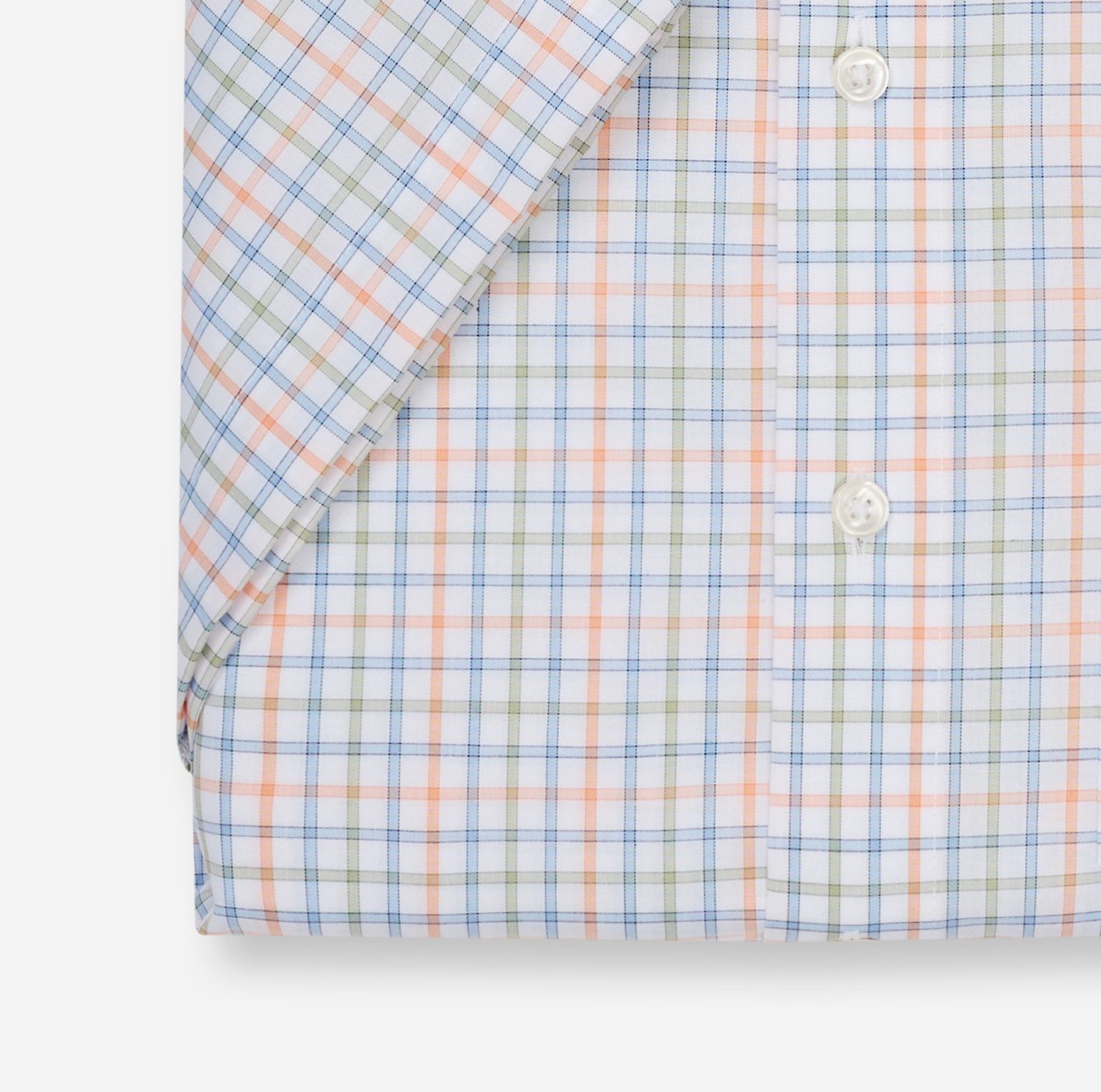 OLYMP Kurzarmhemd Luxor Businesshemd, comfort fit, Button-down-Kragen