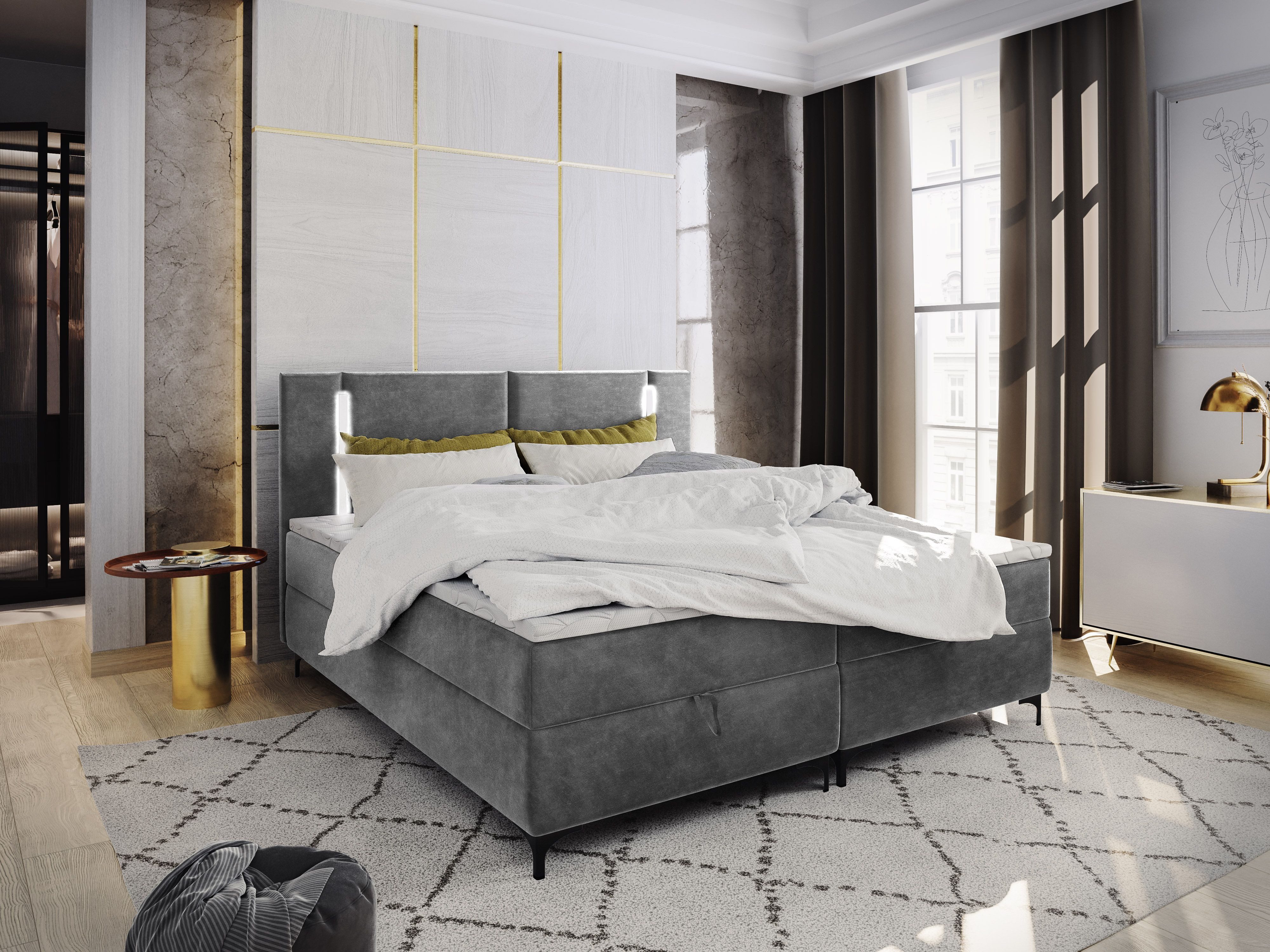 Masseno Boxbett ALBA 140x200 cm mit günstig online kaufen