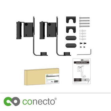 conecto conecto Lautsprecher Wandhalterung, kompatibel mit Sonos® One, Sonos® Lautsprecher-Wandhalterung