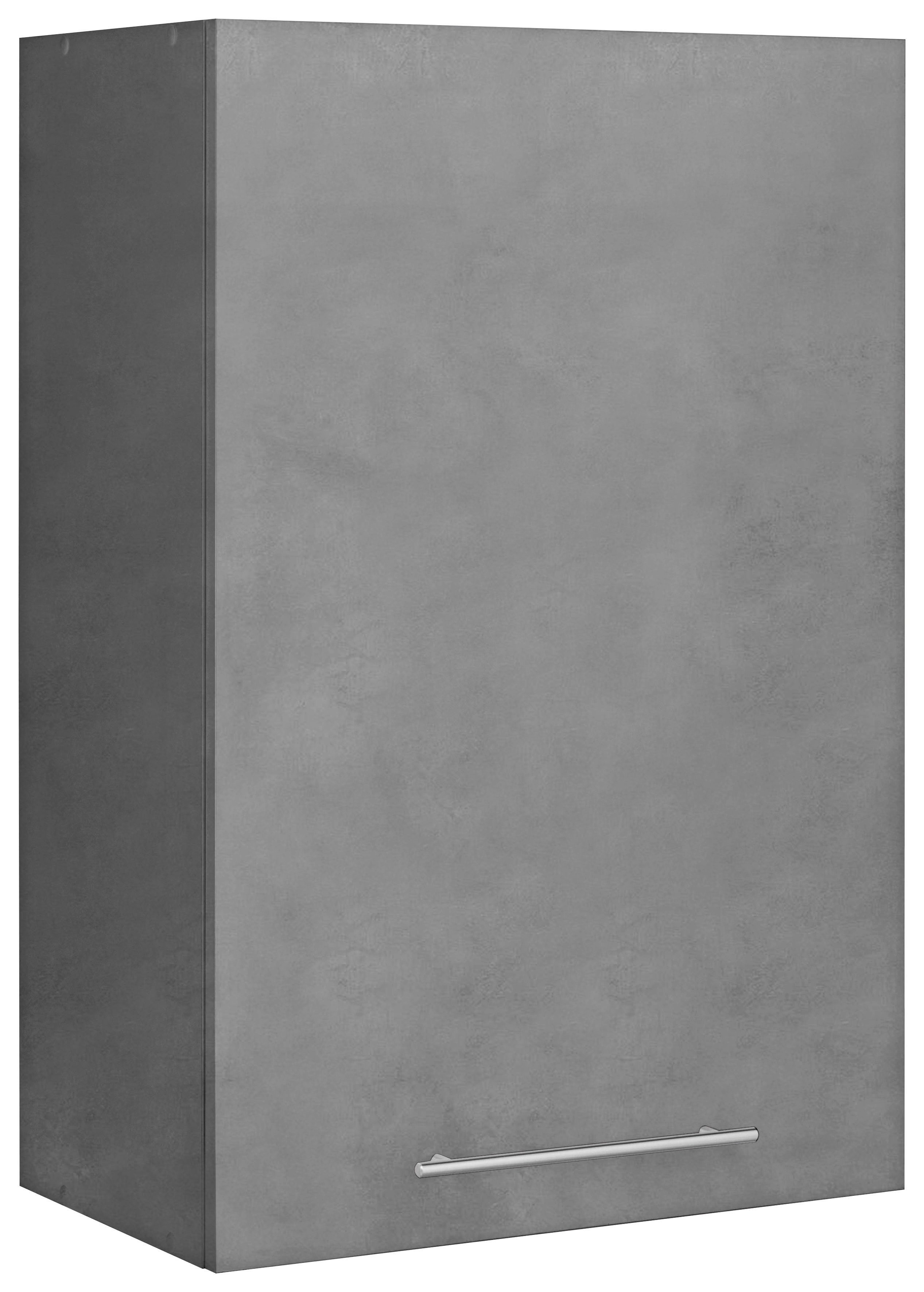 wiho Küchen Hängeschrank Flexi2 Breite 60 cm betonfarben/betonfarben