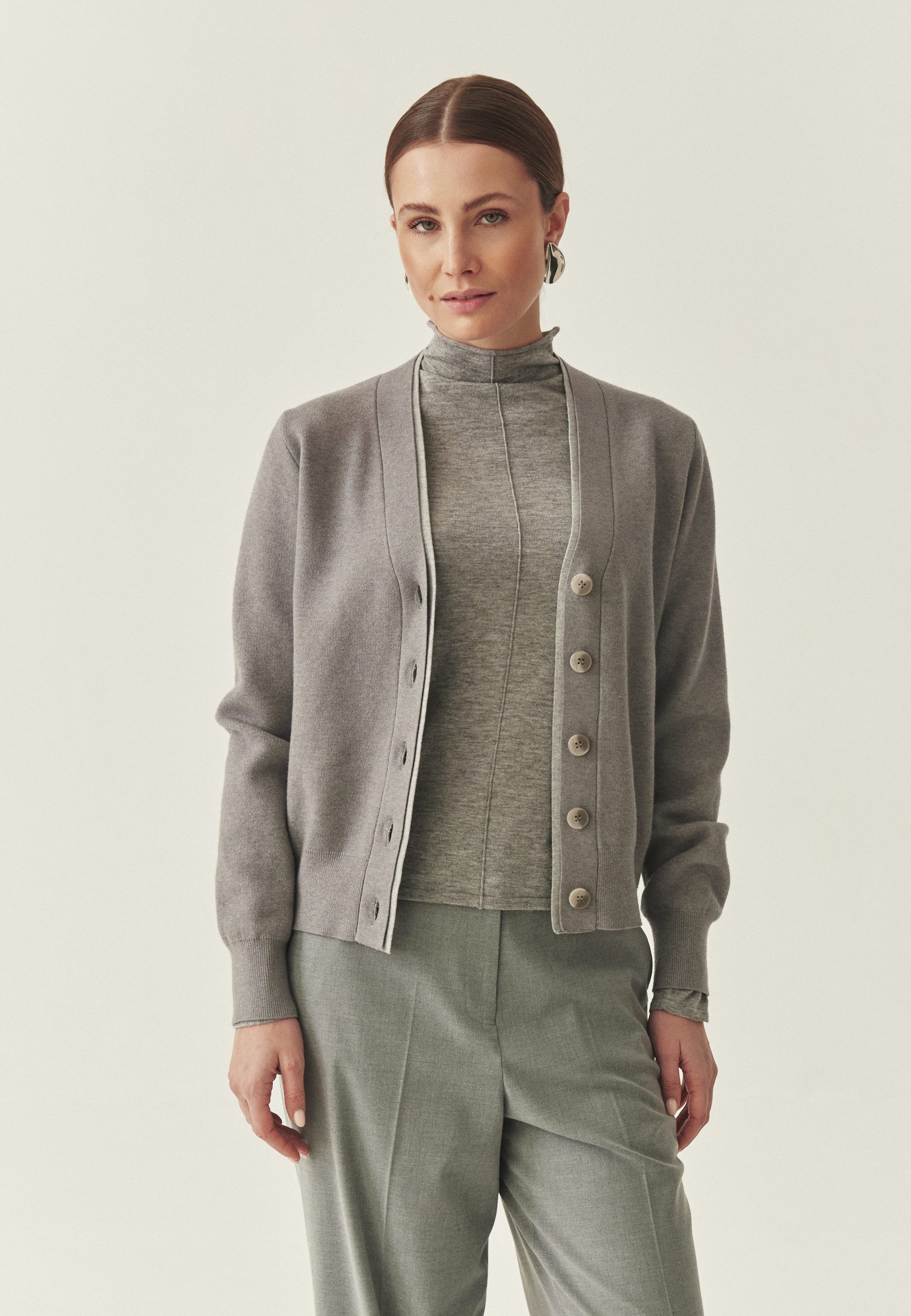 TATUUM Strickpullover Kardigan Mit Lenzing™ Ecovero® Viskose - Nixie