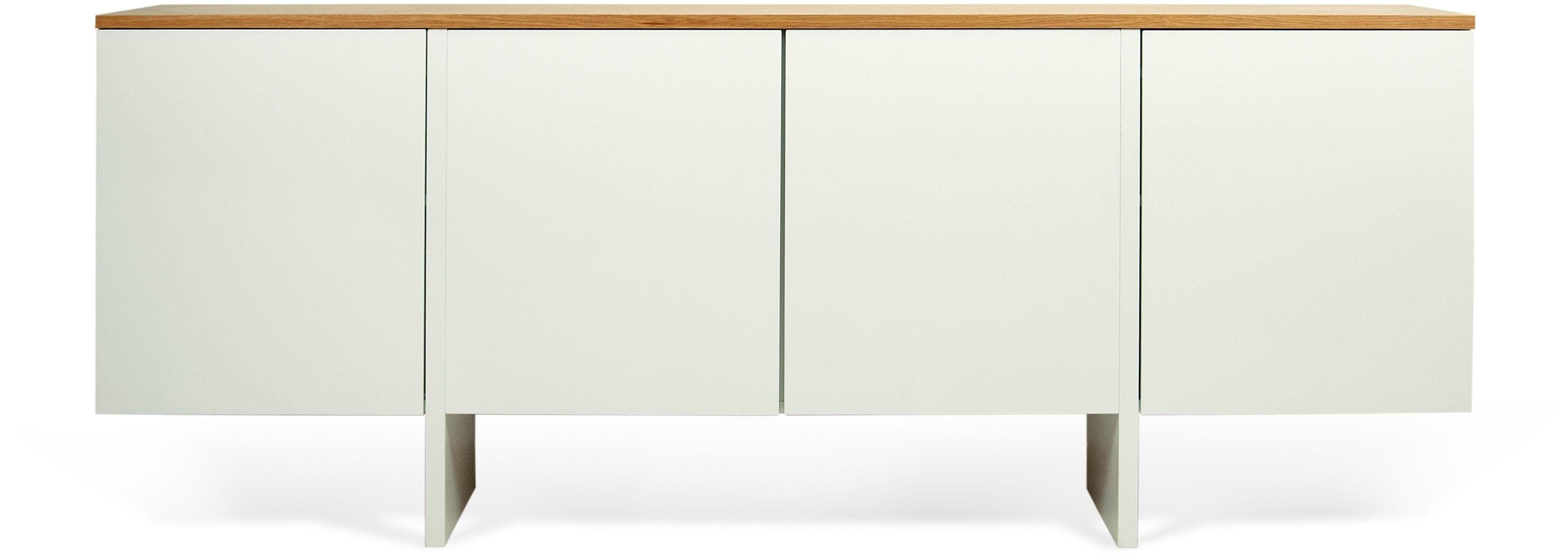 TemaHome Sideboard Edge, mit Stauraummöglichkeiten, in zwei unterschiedlichen Farbvarianten