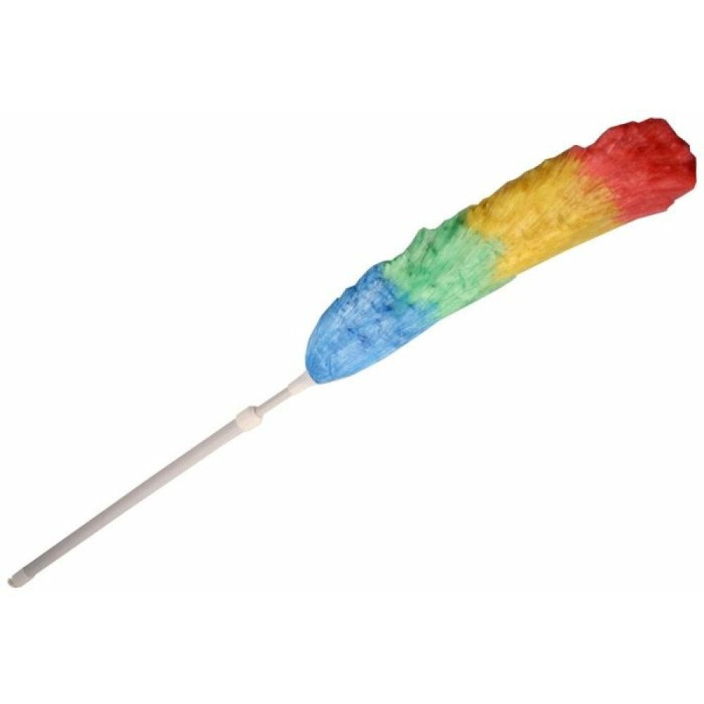 Generic Staubwedel Bürstenmann Staubwedel mit Kunststoff-Teleskopstiel (1-St)