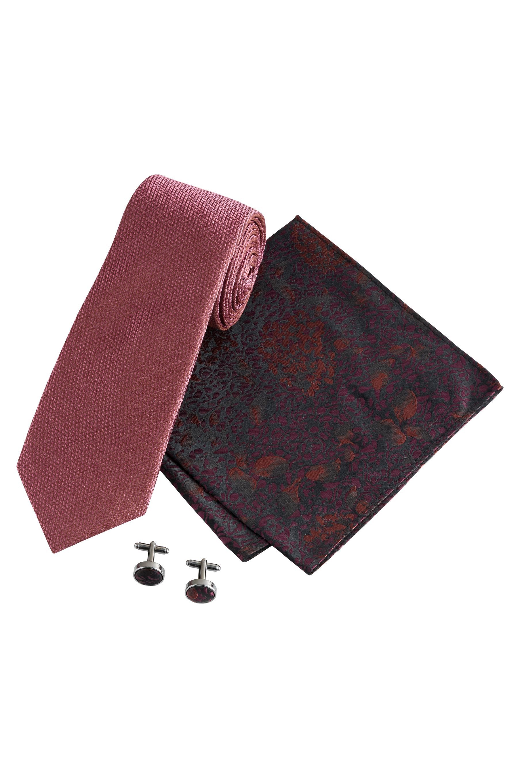 Next Krawatte Krawatte, Einstecktuch und Manschettenknöpfe günstig online kaufen