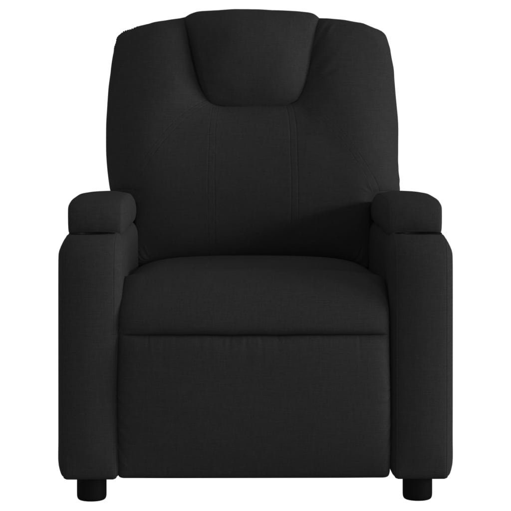 Stoff (1-St) Relaxsessel Sessel vidaXL Schwarz