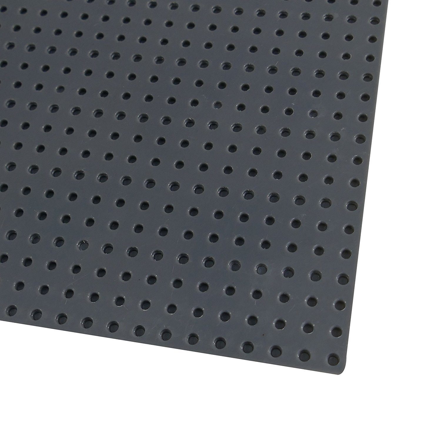 Katara Grundbauplatte 50x50 Noppen, verschiedene Farben Konstruktionsspielsteine, (1er Set), Dunkel Grau, 100% Kompatibel Sluban, Papimax, Q-Bricks, LEGO®