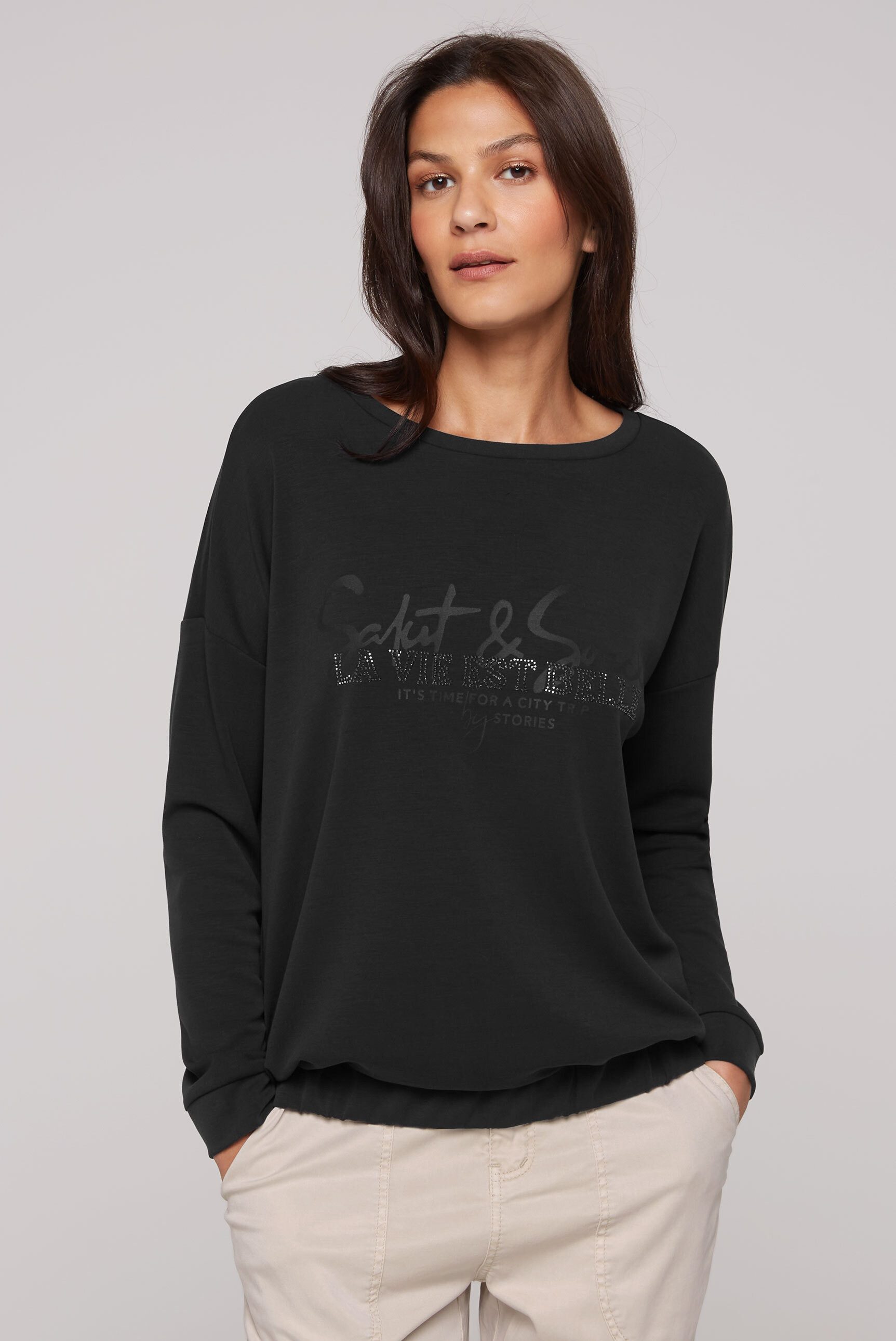 SOCCX Sweater aus Baumwolle