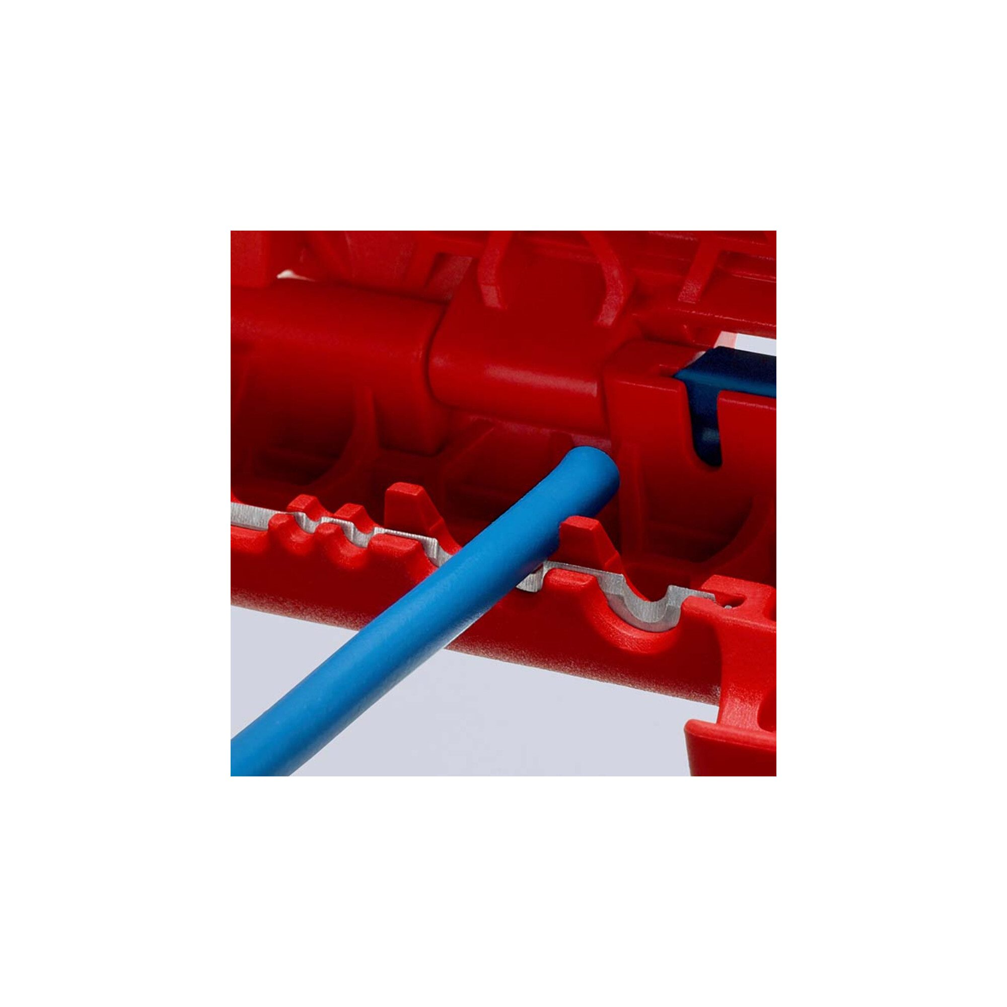 Knipex Abmantelungszange KNIPEX 16 95 01 SB ErgoStrip® Universal-Abmantelungswerkzeug für Recht