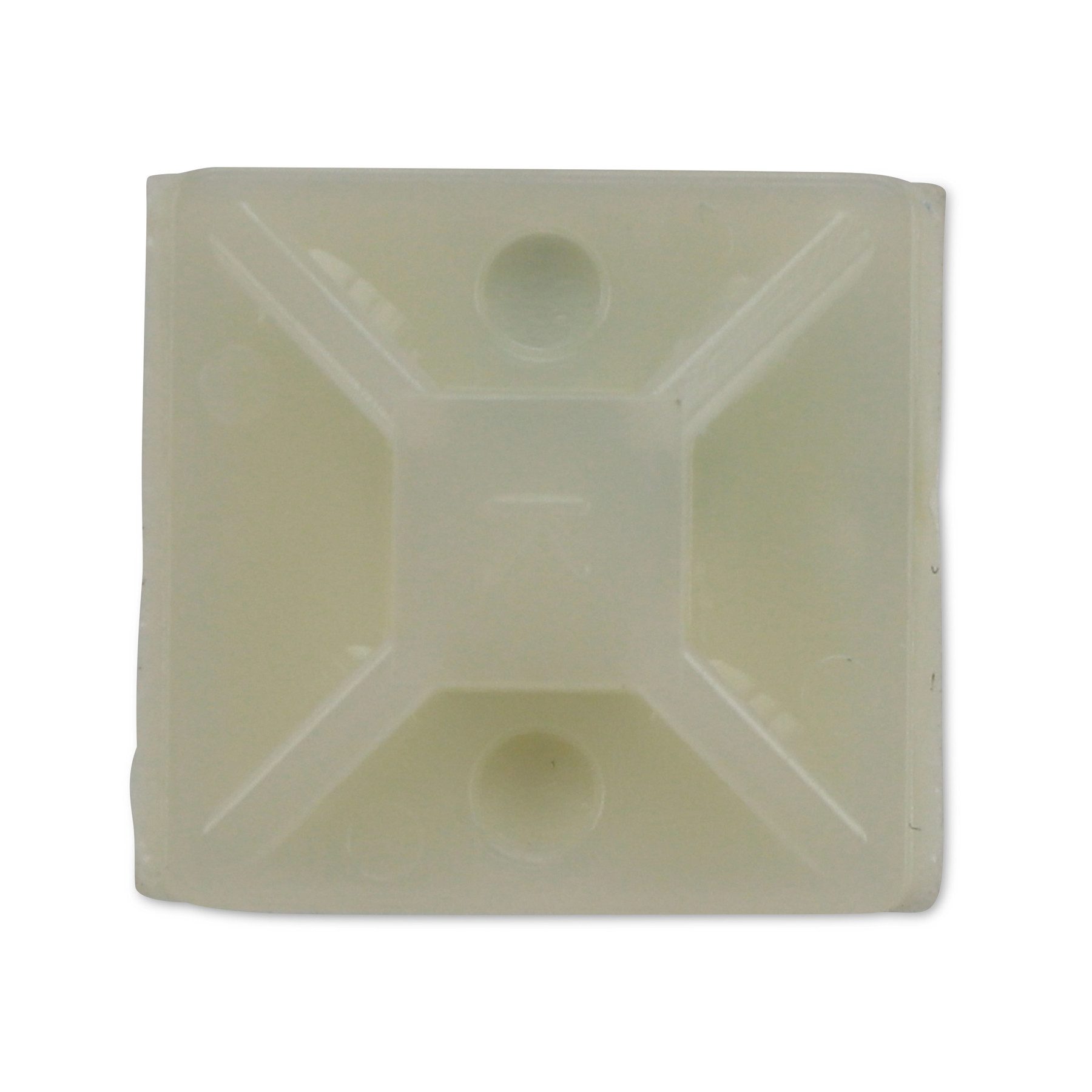 KSS Kabelsockel KSS Befestigungssockel selbstklebend Polyamid 6.6, Natur, L=19,5