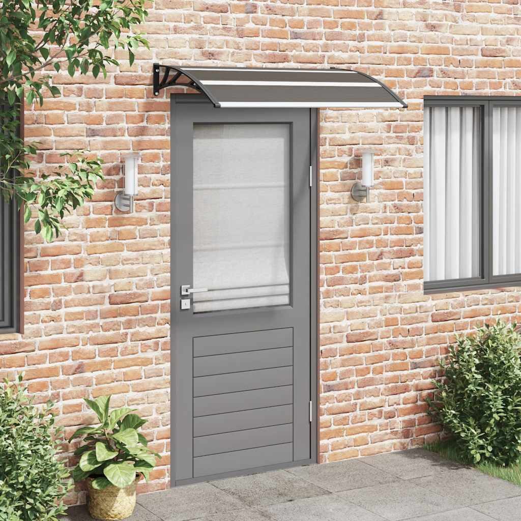 furnicato Markise Vordach Schwarz 120x75 cm günstig online kaufen