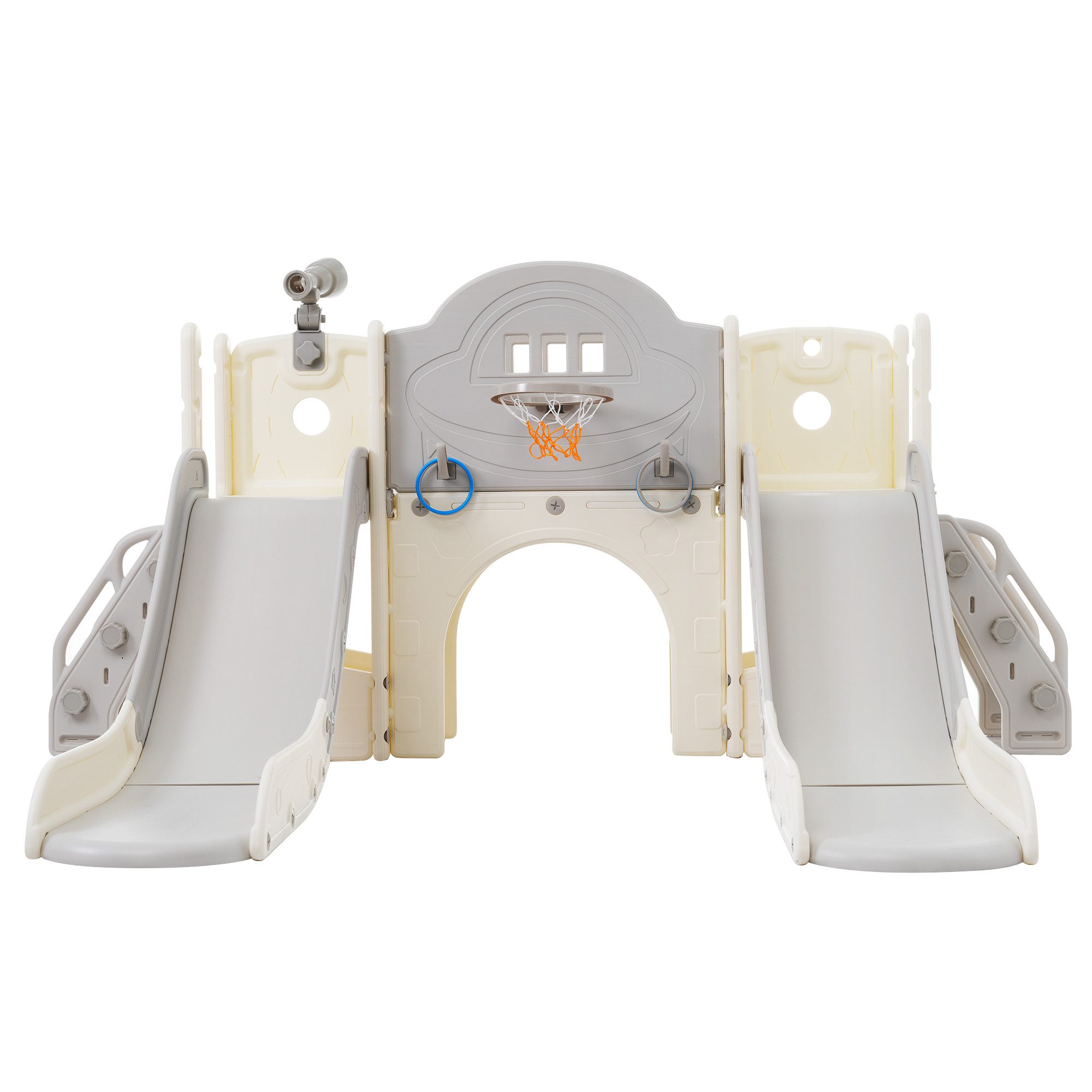 Indoor-Rutsche 8 in 1 Kinderrutsche Kletterspielzeug, 200 x 165 x 95cm