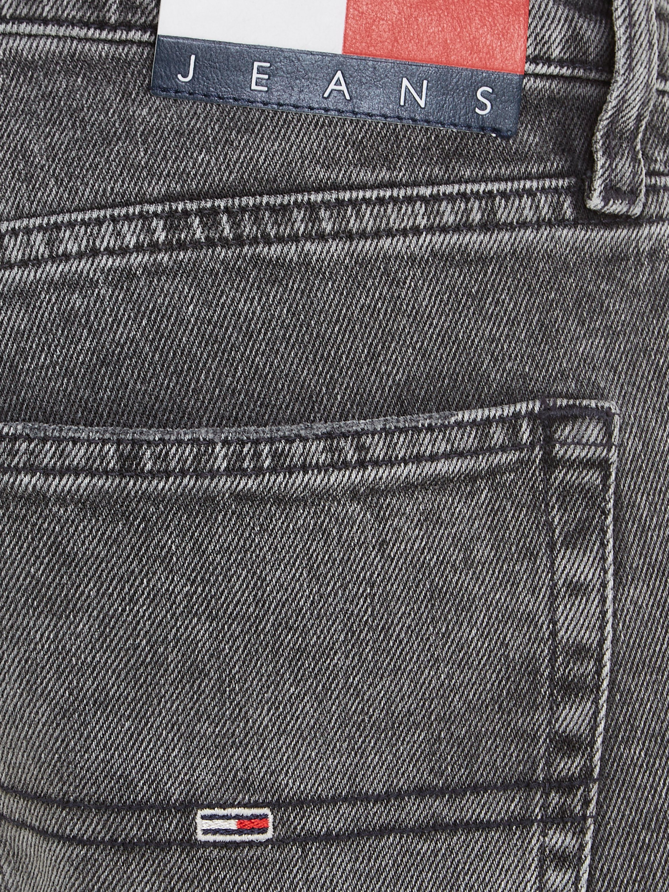 Denim Jeans Tommy SCANTON 5-Pocket-Style Black im Slim-fit-Jeans SLIM