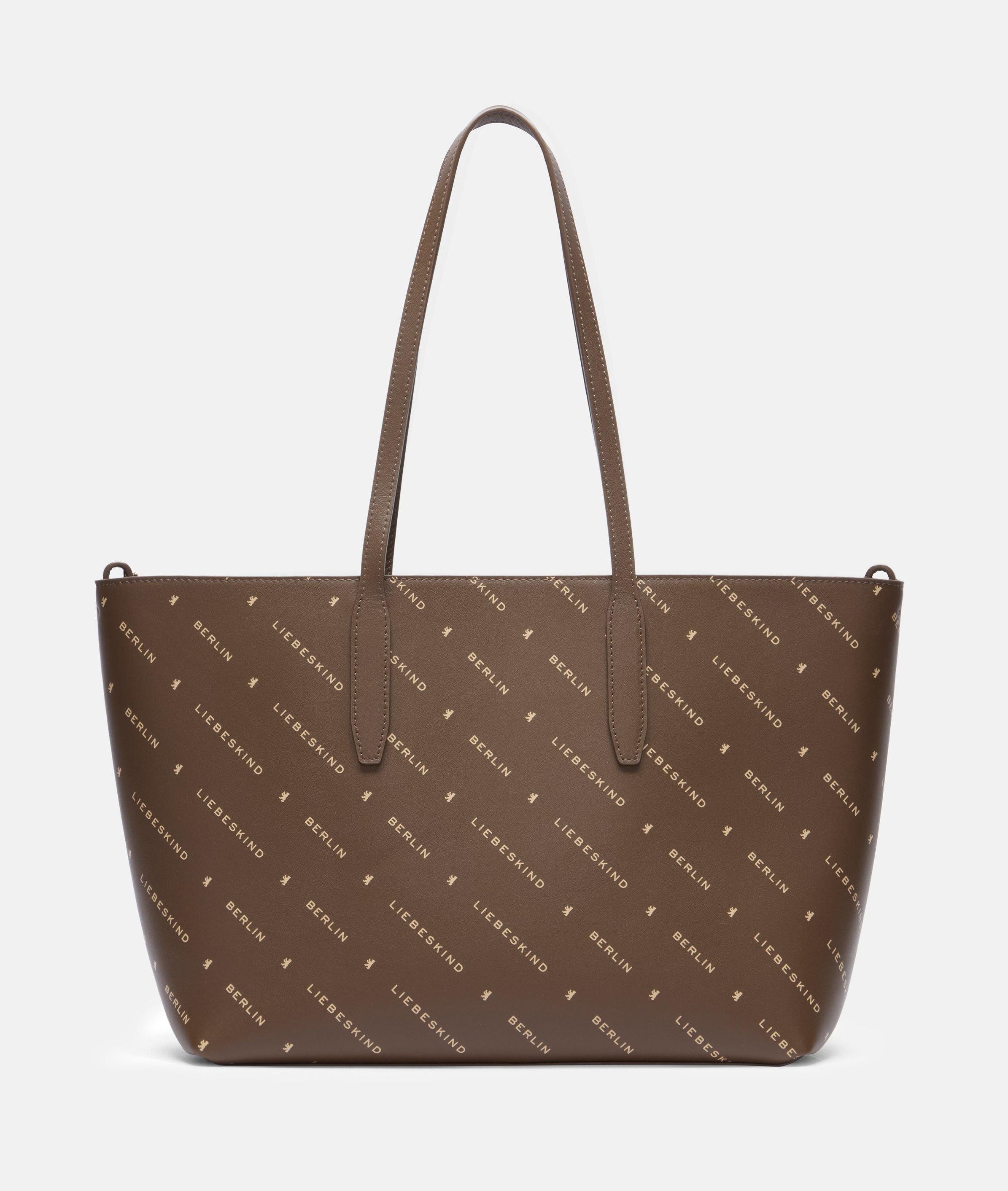 Liebeskind Berlin Shopper Shopper, Shopper aus Leder mit Monogramm