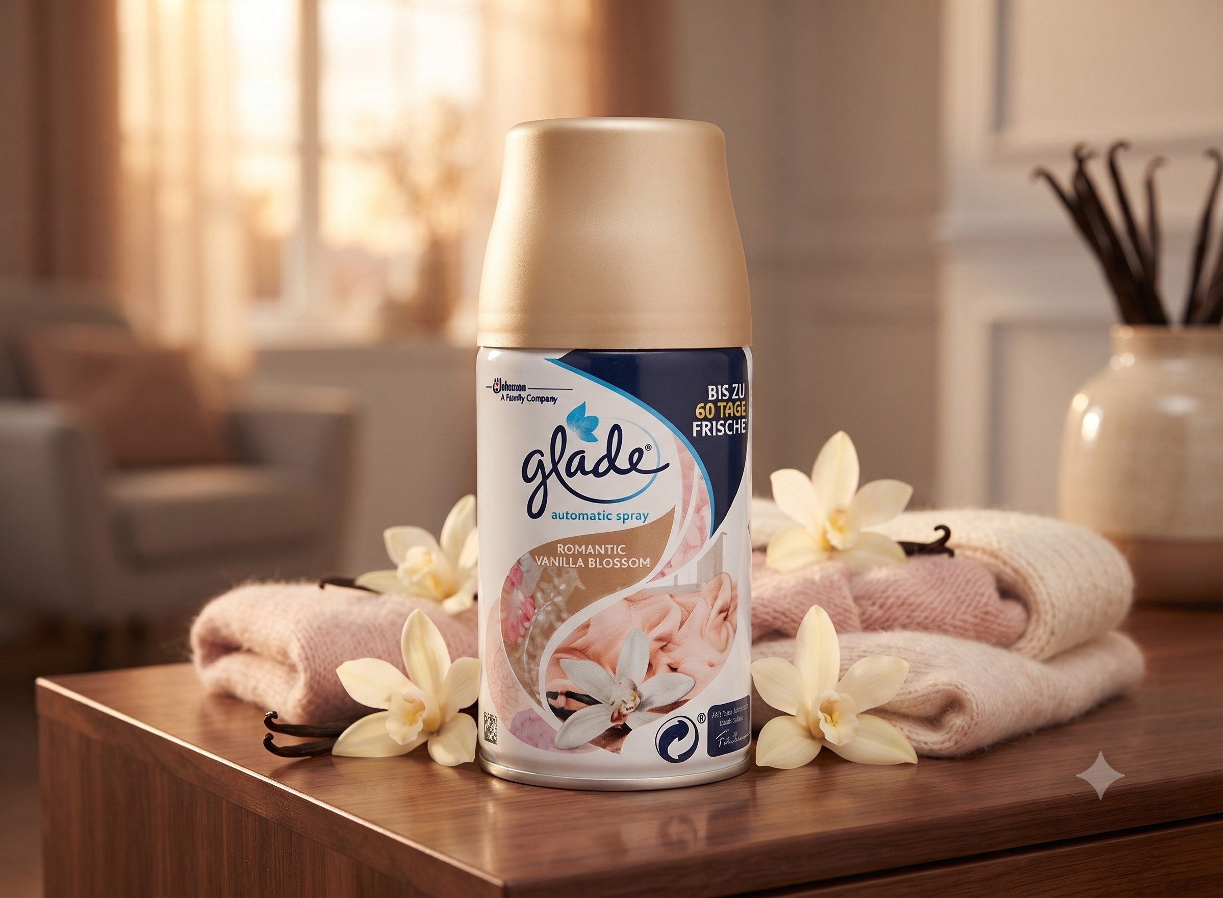 Glade Raumduft Glade Raumduft Nachfüller Romantic Vanilla Blossom, - 269 ml
