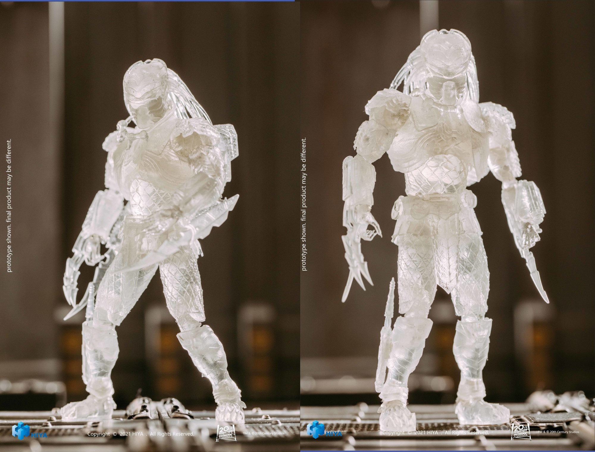 Hiya Toys Actionfigur AVP INVISIBLE CHOPPER PREDATOR PX ACTIONFIGUR
