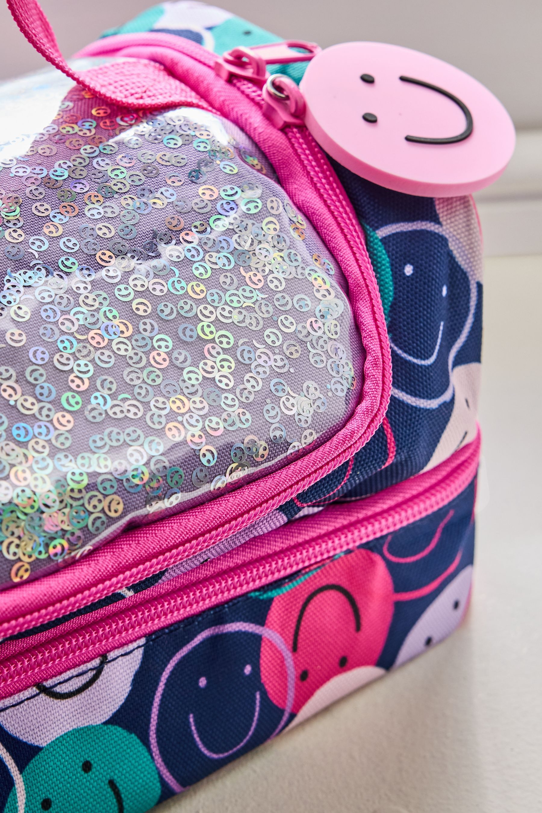 Next Tragetasche Lunch-Beutel, Smiley Faces (1-tlg)