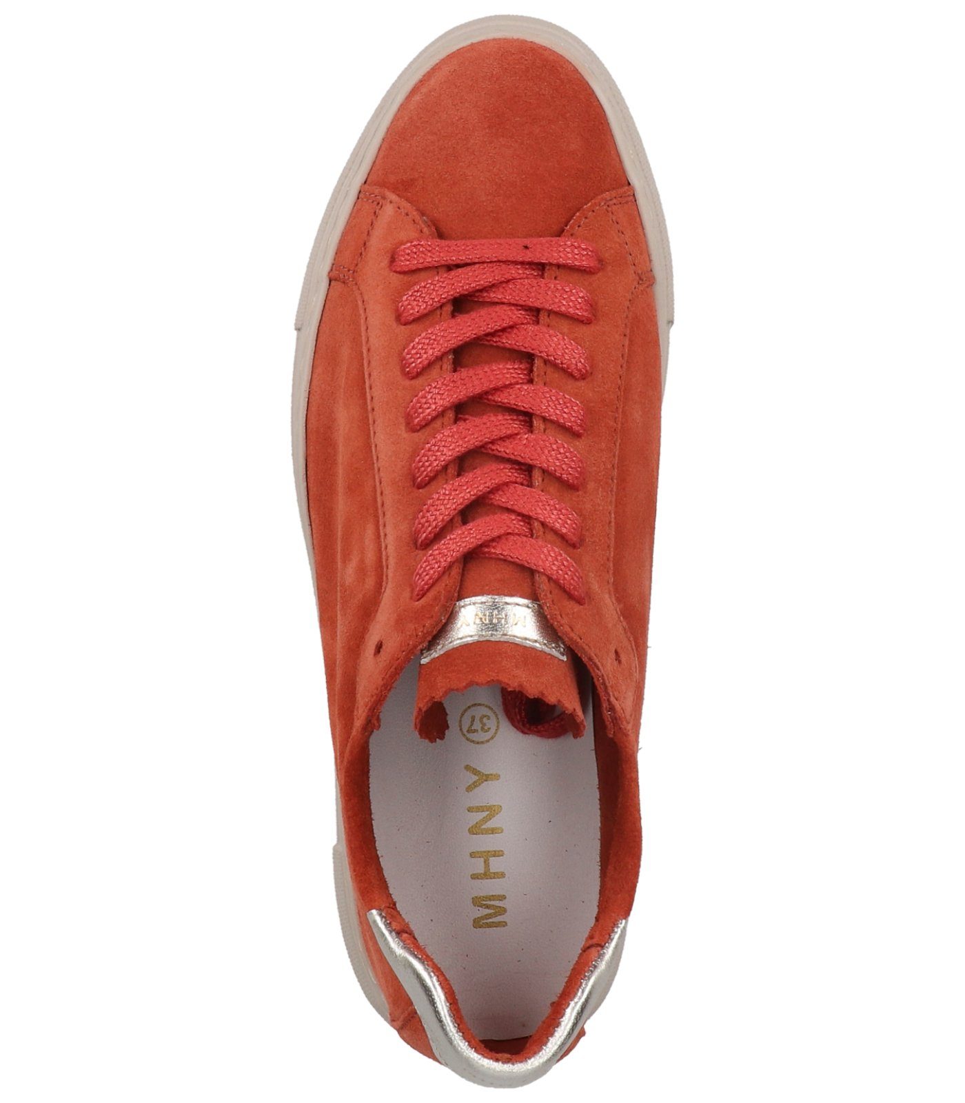 Leder Sneaker MAHONY Rot Sneaker