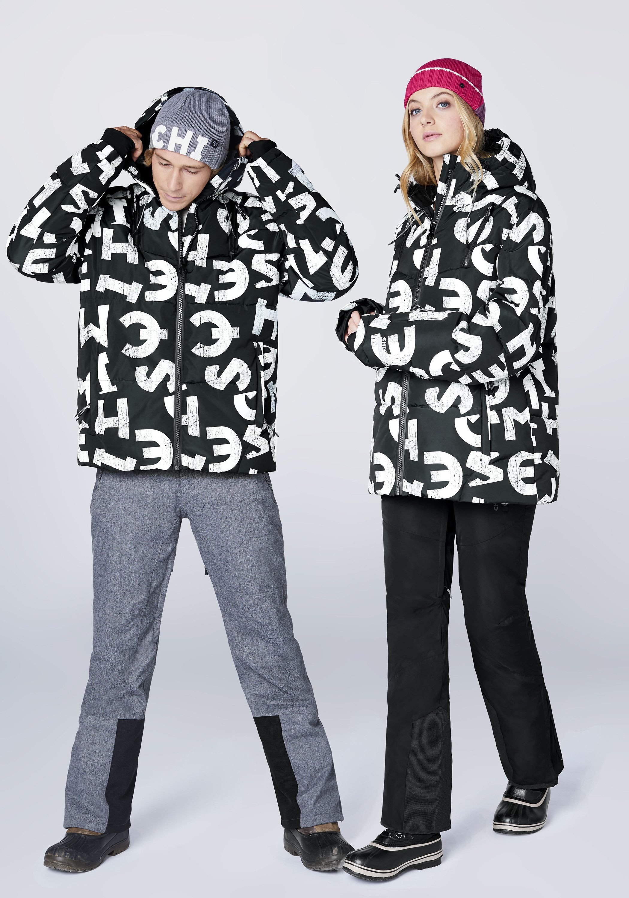 Chiemsee Skijacke Skijacke mit Allover-Print 1