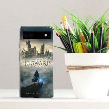 DeinDesign Handyhülle Hogwarts Legacy Offizielles Lizenzprodukt Harry Potter Hogwarts Legacy, Google Pixel 6a Silikon Hülle Bumper Case Handy Schutzhülle