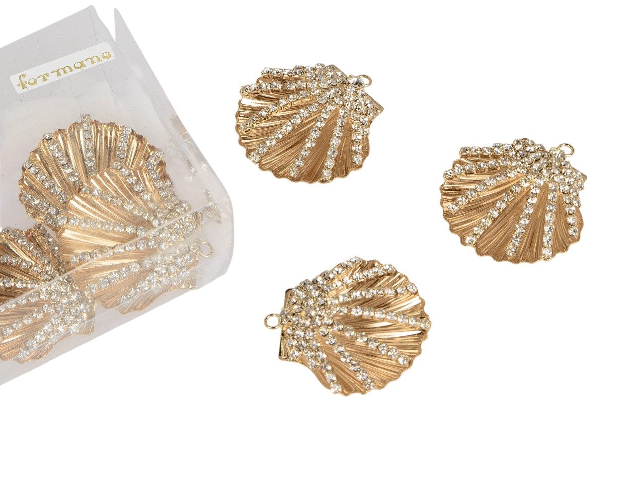 Small-Preis Streudeko 3D Tischdeko Deko zum Auslegen in der Vitrine Gold oder Silber 6er SET, (6er Packung 6-tlg), 3D Formen