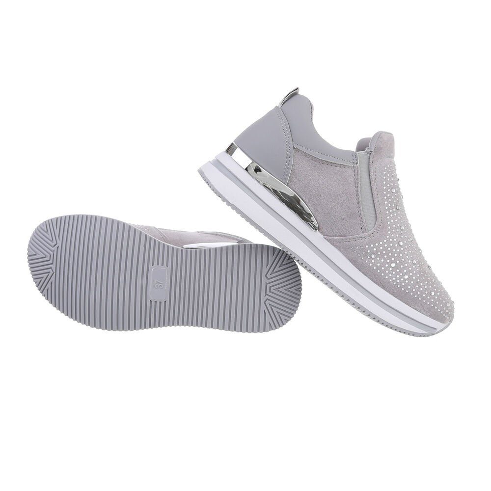 Ital-Design Damen Low-Top Freizeit Sneaker Keilabsatz/Wedge günstig online kaufen