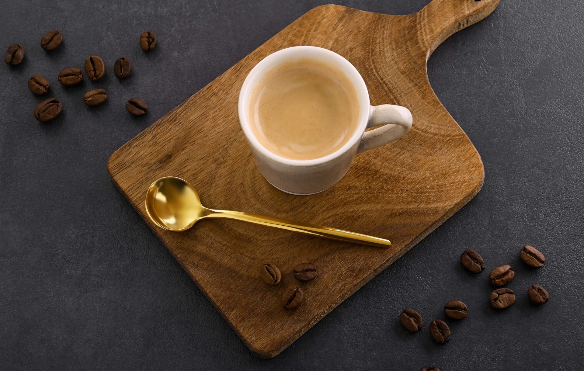 GRÄWE Espressolöffel (6 Stück), GRÄWE Espressolöffel Provence, 6-teilig, gold, Edelstahl