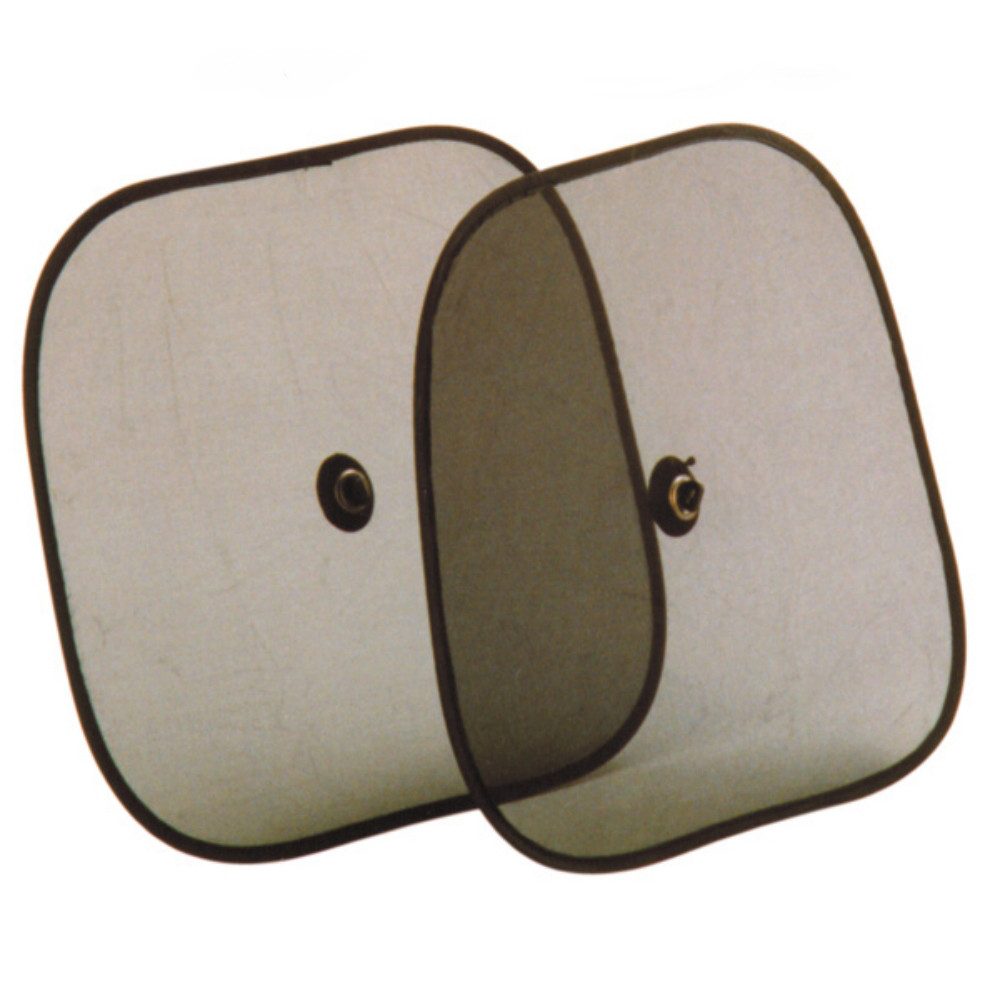 CAR POINT Autosonnenschutz Sonnenschutz Auto, (2er Set, einfaches Anbringen durch Saugnapf), 38x45 cm