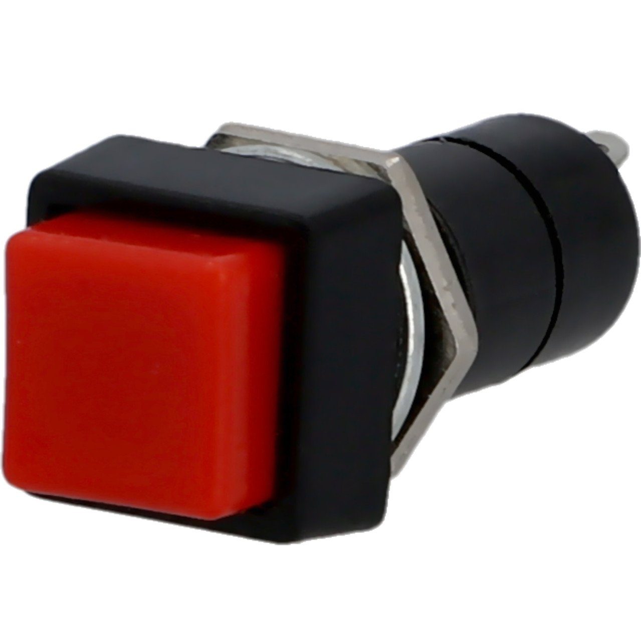 Trend Line Aufputz-Einspeise-Steckdose Einbau-Druckschalter 1p, 250 V, 3 A, rot