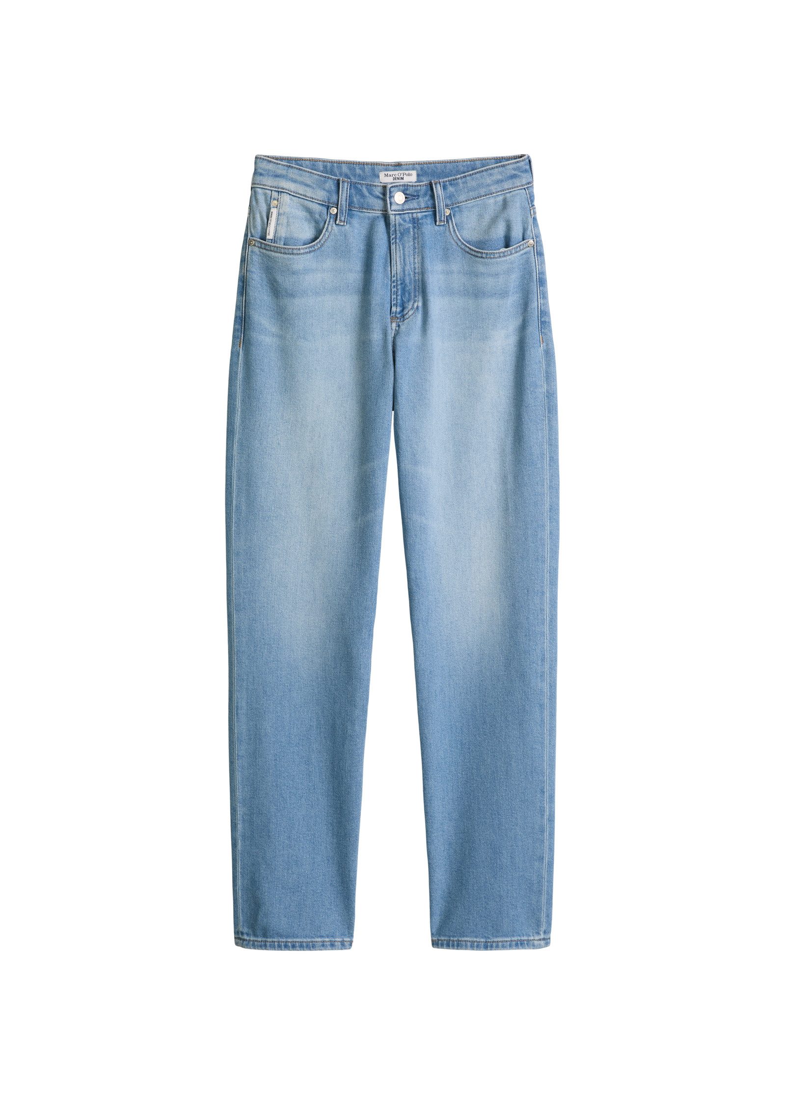Regular-fit-Jeans aus weichem Organic Cotton-Lyocell-Mix