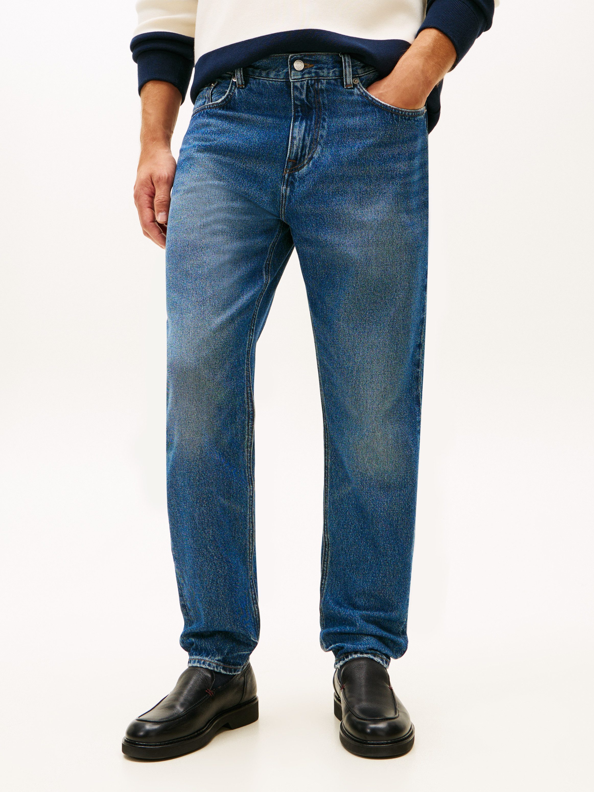 Tommy Hilfiger Tapered-fit-Jeans HARLEM mit Fade-Effekten günstig online kaufen