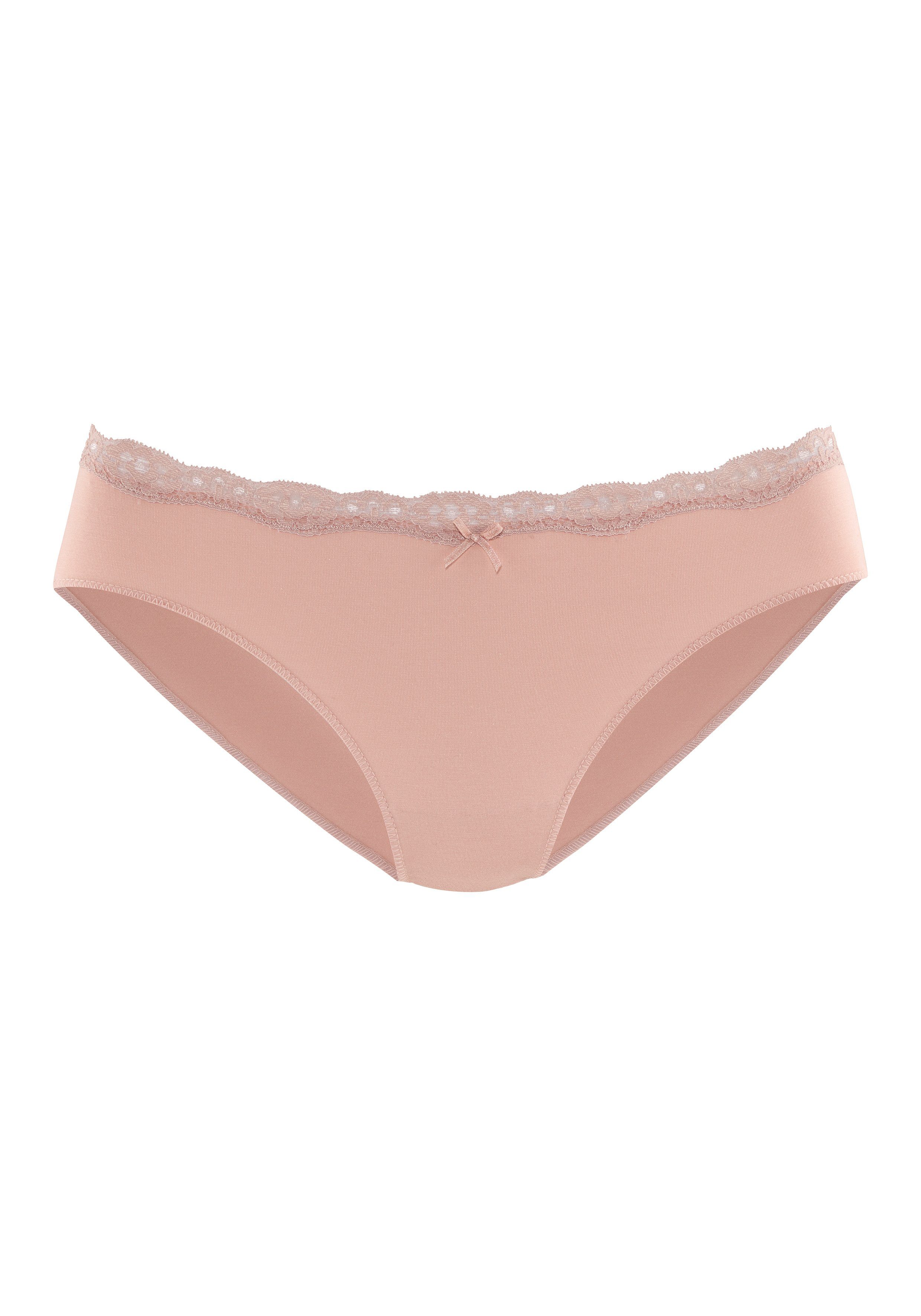LASCANA Bikinislip (Packung, 4-St) aus elastischer günstig online kaufen