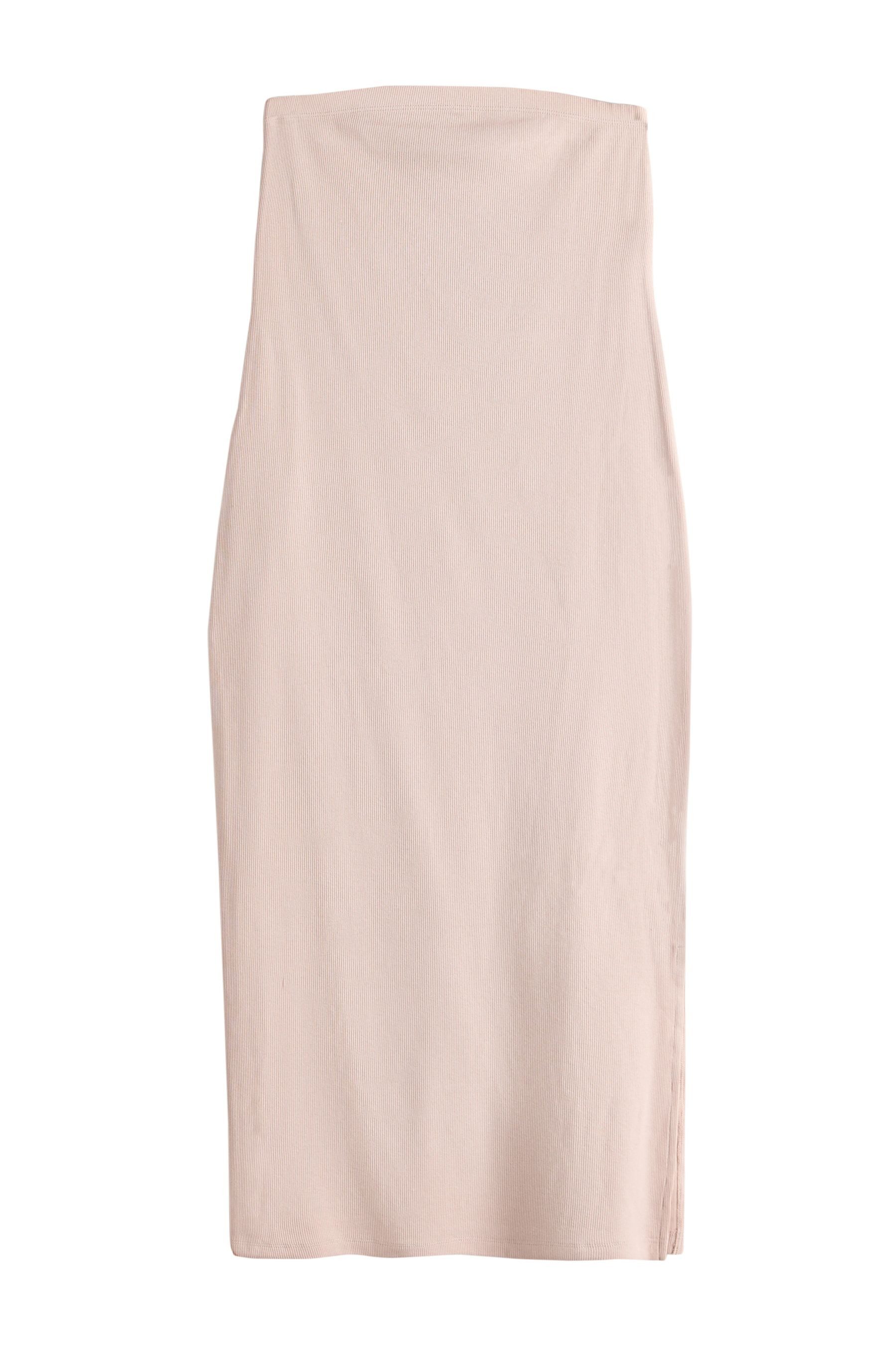 The Set Bandeaukleid The Set Geripptes Bandeau-Kleid, 3er-Pack (3-tlg)