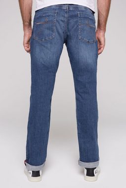 CAMP DAVID Regular-fit-Jeans mit Used-Waschung