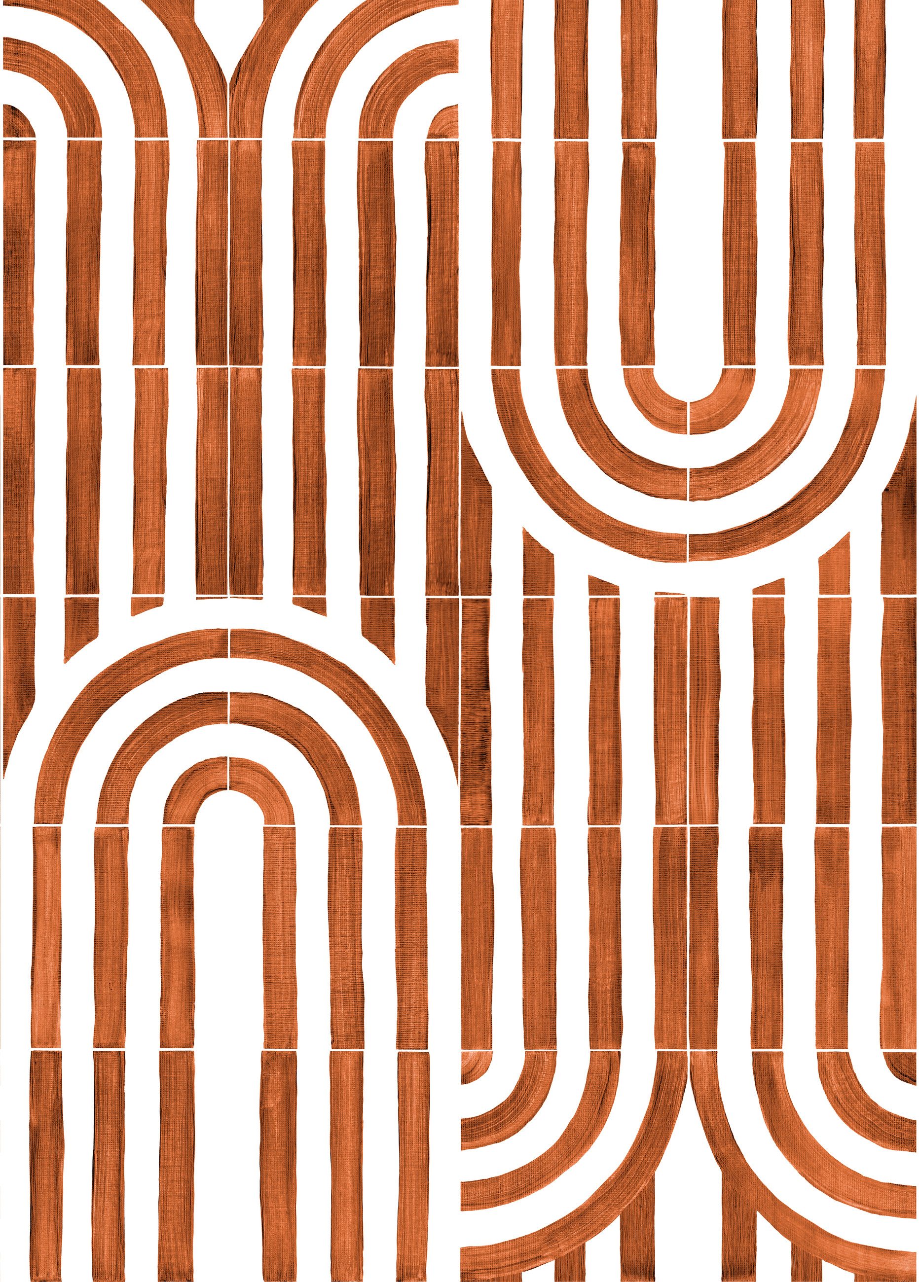 Fototapete Palazzo in Orange, Roomblush - RB465