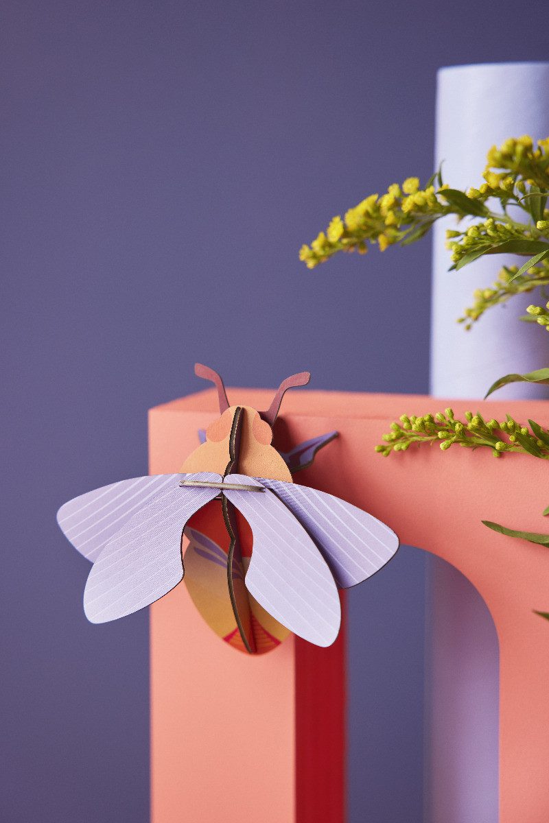 studio ROOF Wanddekoobjekt 3D Hummel (1 St), Zum Zusammenstecken günstig online kaufen