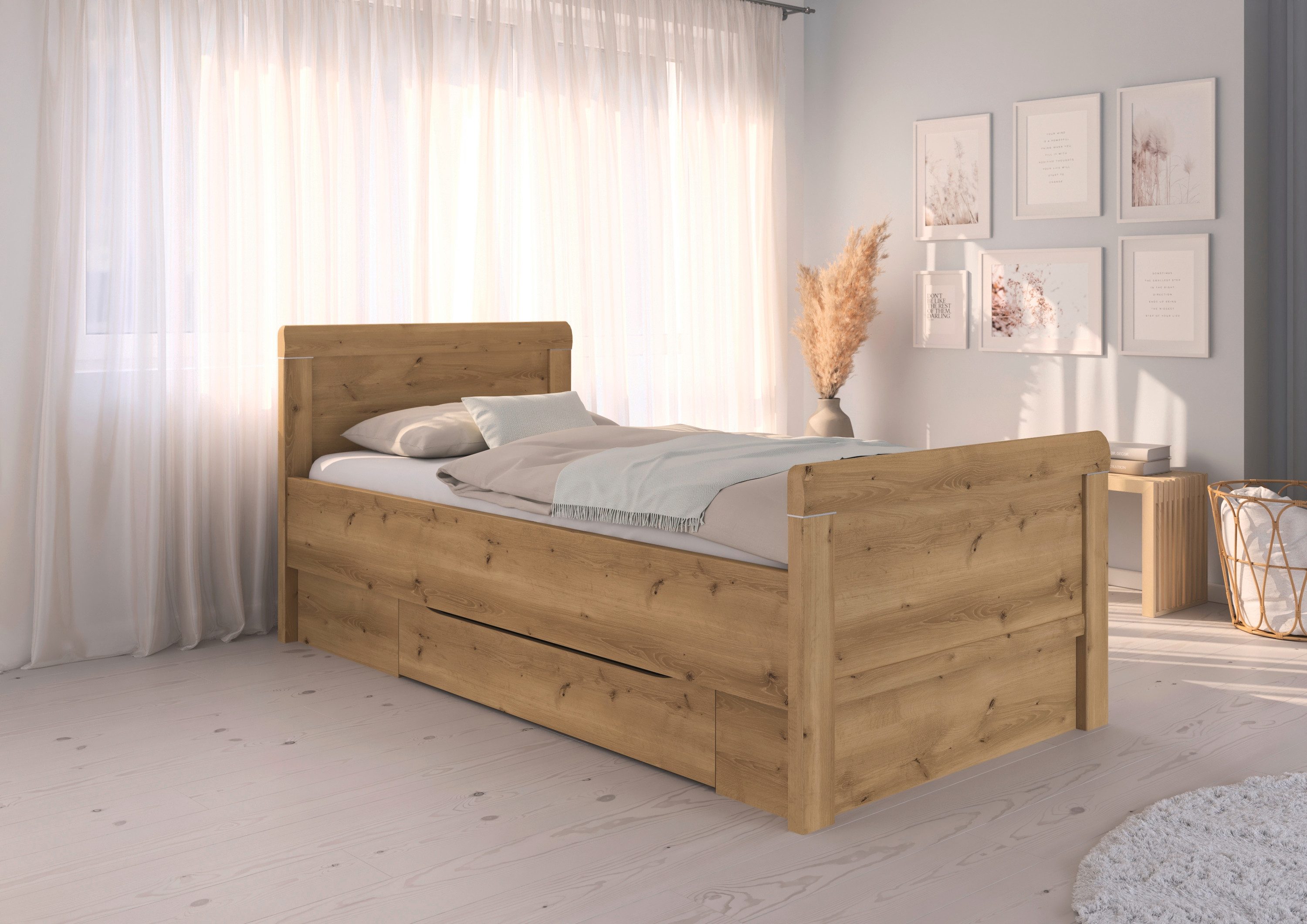 rauch Stauraumbett Bett Einzelbett Stollenbett Bettkästen EVELYN, in Komfor günstig online kaufen