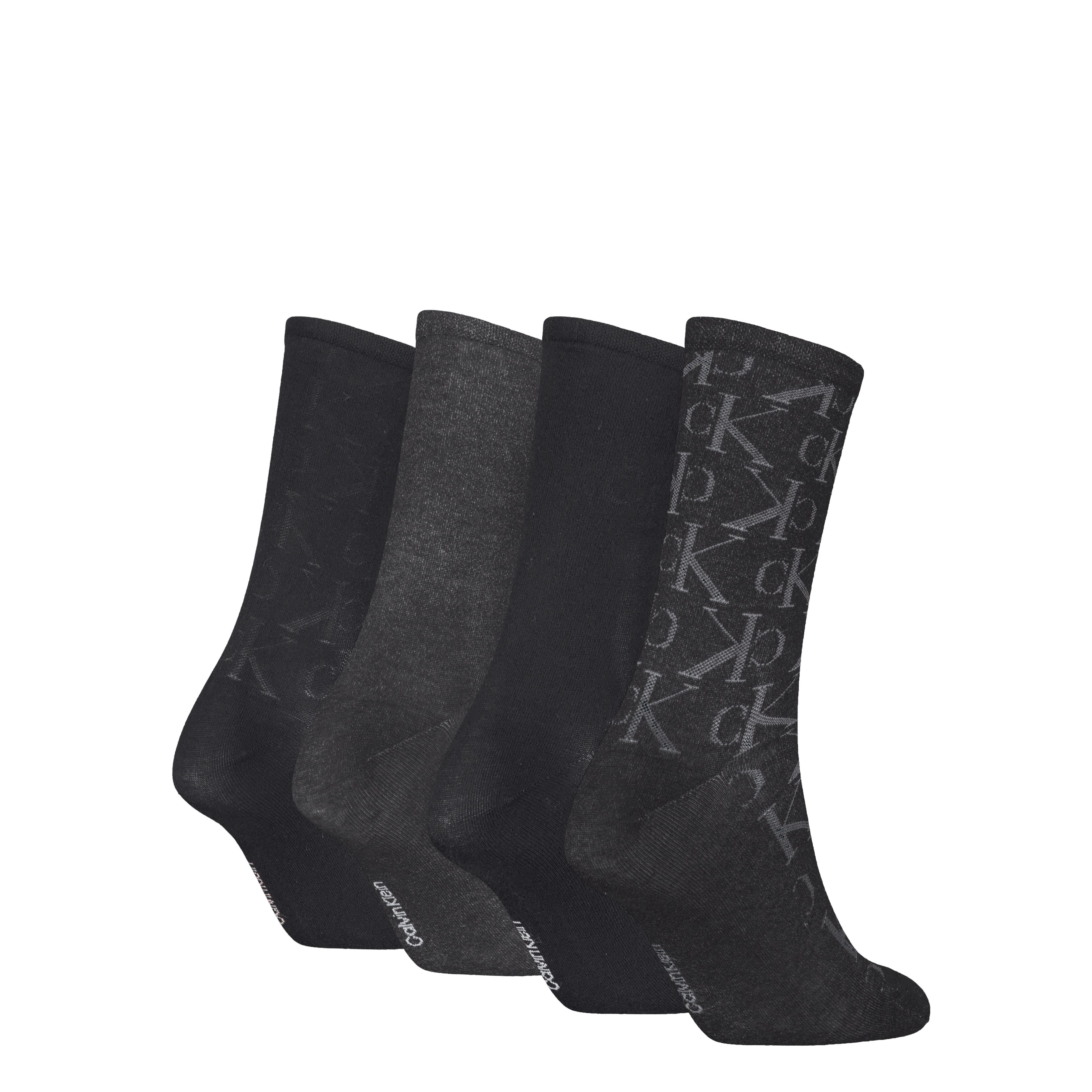 Calvin Klein Jeans Socken CKJ WOMEN SOCK 4P HOLIDAY PACK AOP (4-Paar, 4er P günstig online kaufen