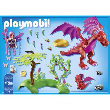 Playmobil® Konstruktions-Spielset 71586 Drachenmama mit Baby