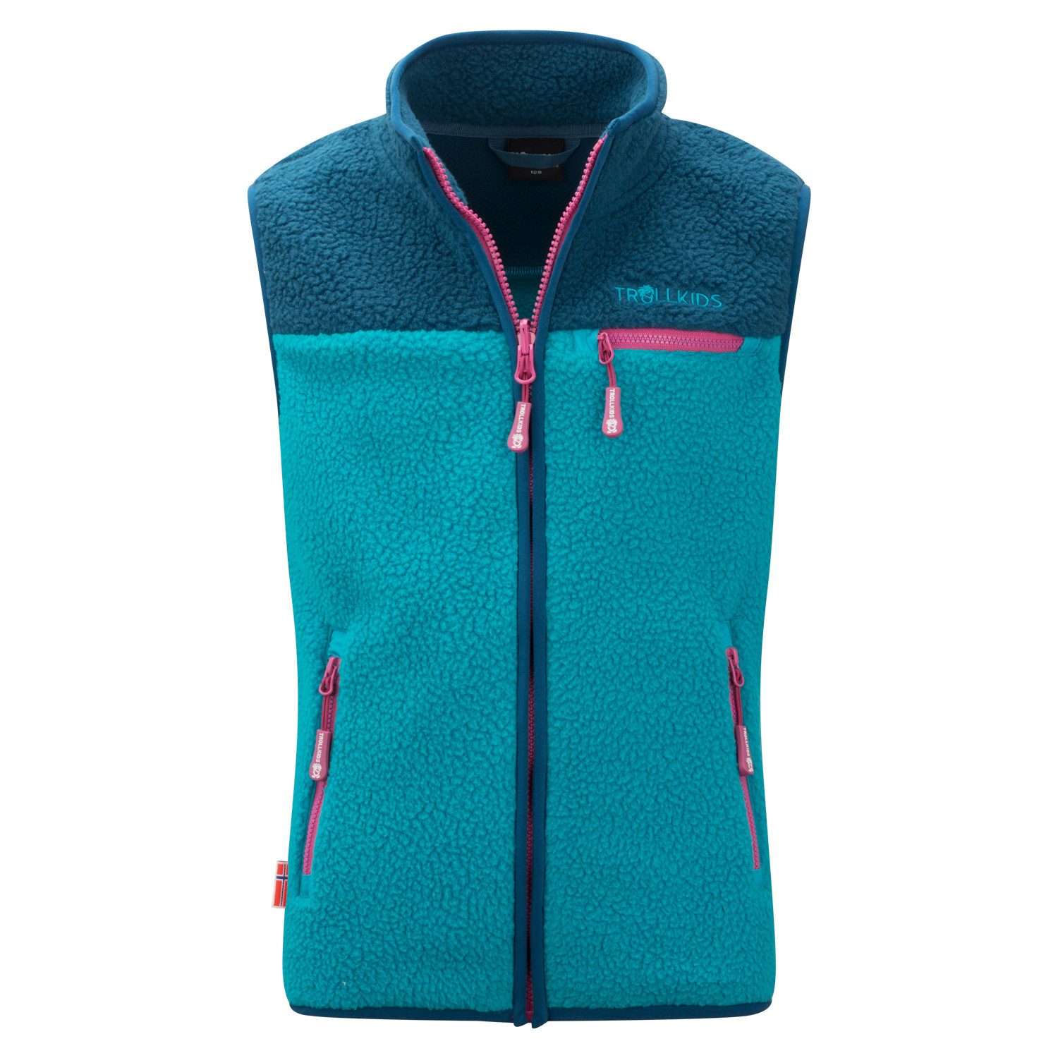 TROLLKIDS Fleeceweste Hemsedal ZIP-IN System