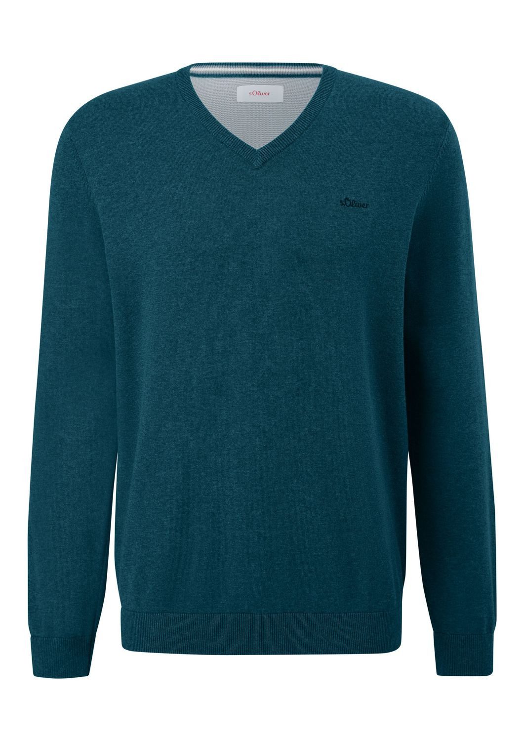 V-Ausschnitt-Pullover Pullover