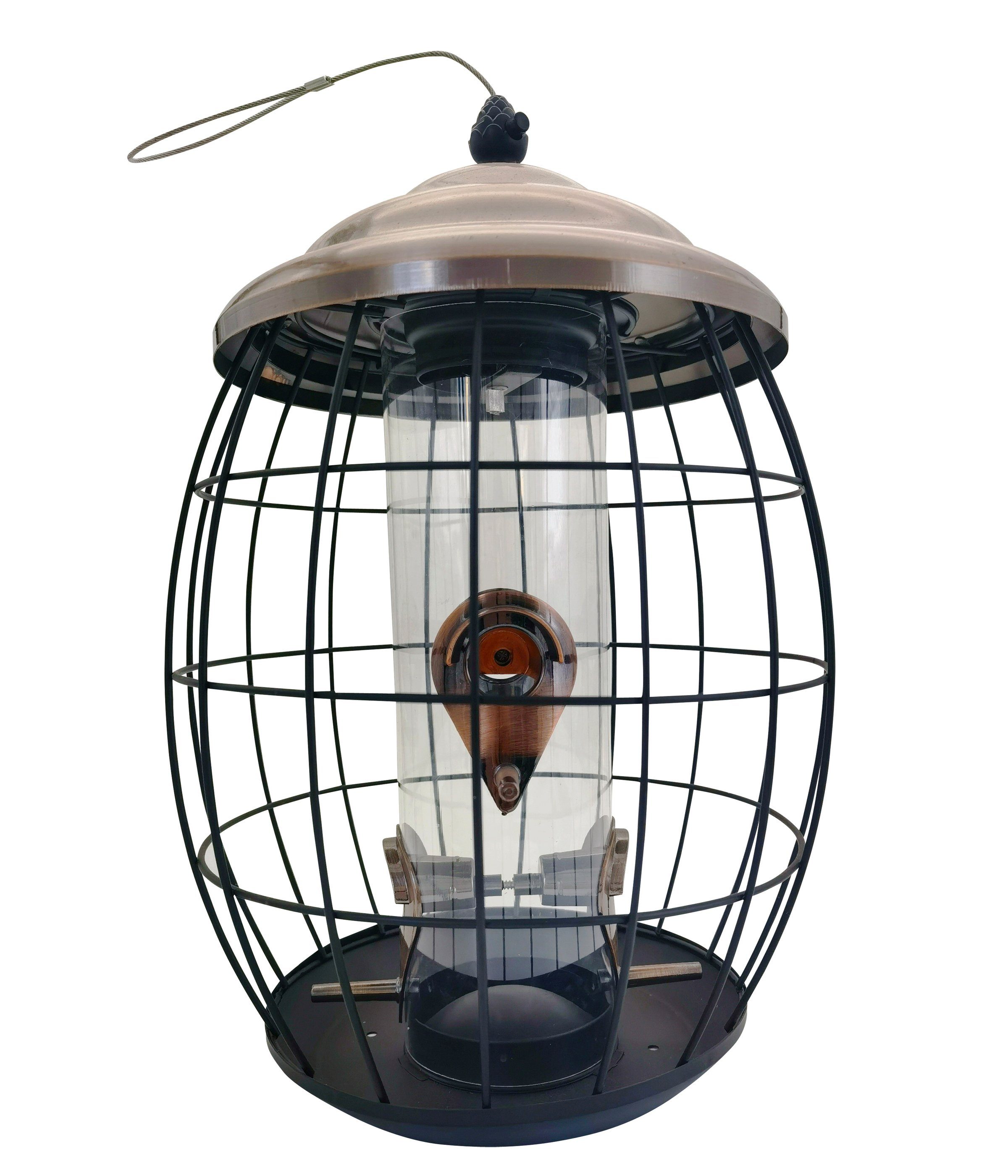 Dehner Vogelhaus Wildvogel-Futterspender Positano ca. Ø23x35.5 cm günstig online kaufen