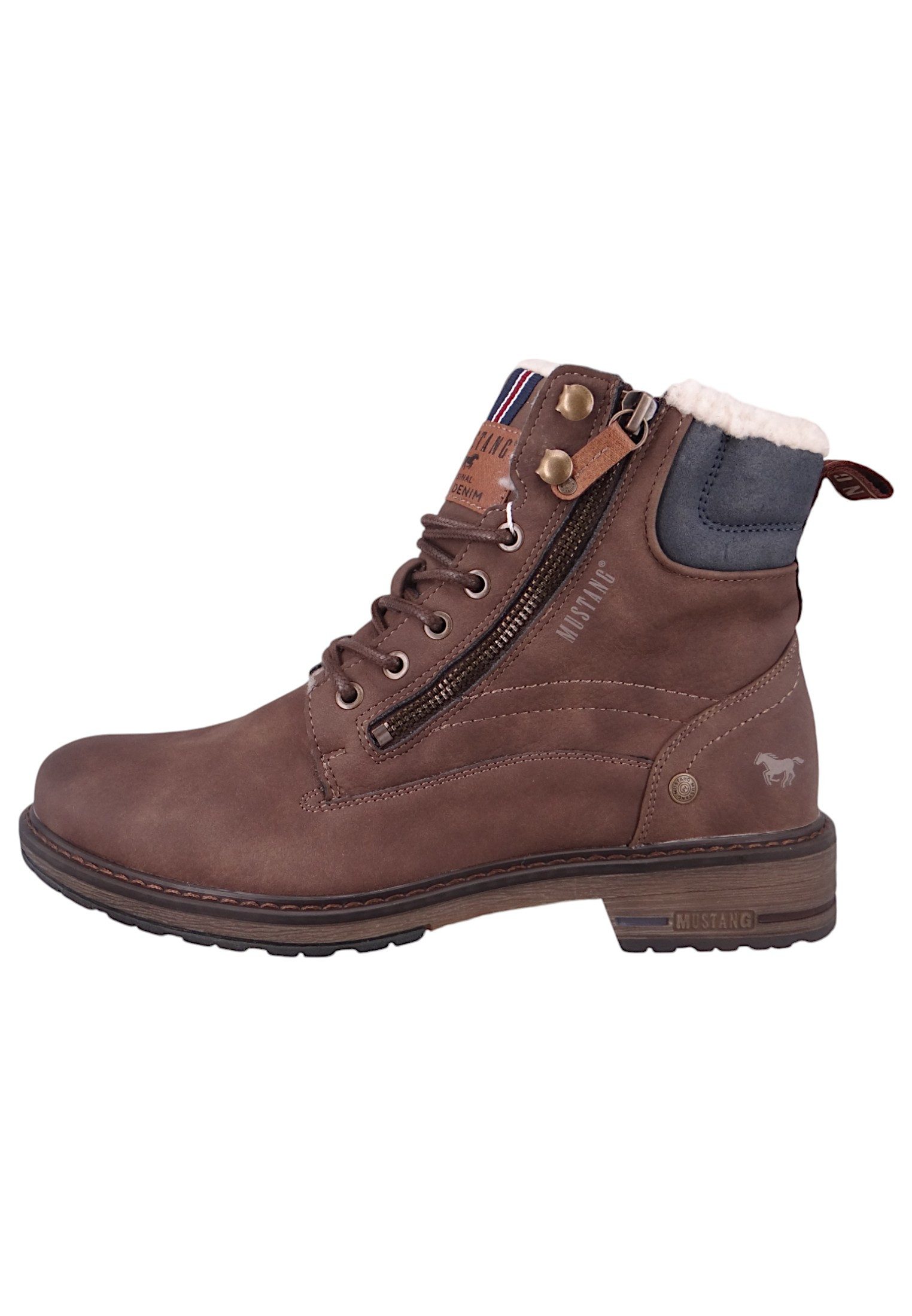 Mustang Shoes 4157609 32 dunkelbraun Stiefelette