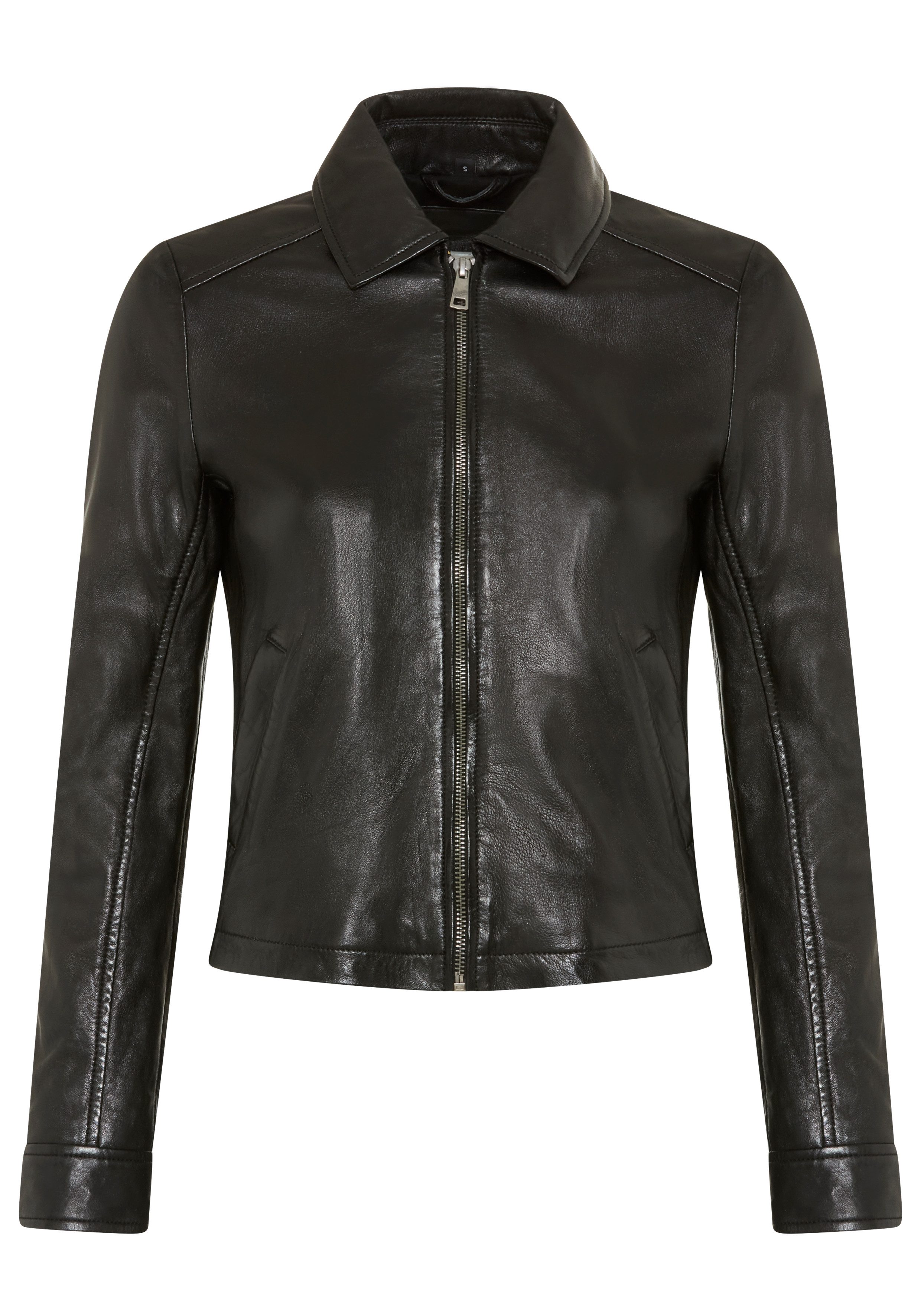 Mauritius Lederjacke MWZimonna OT mit Umlegekragen